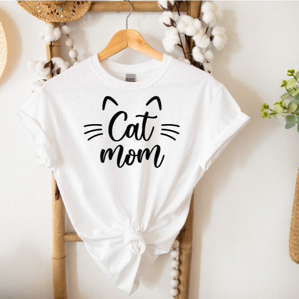 Cat Mom Tee New V8