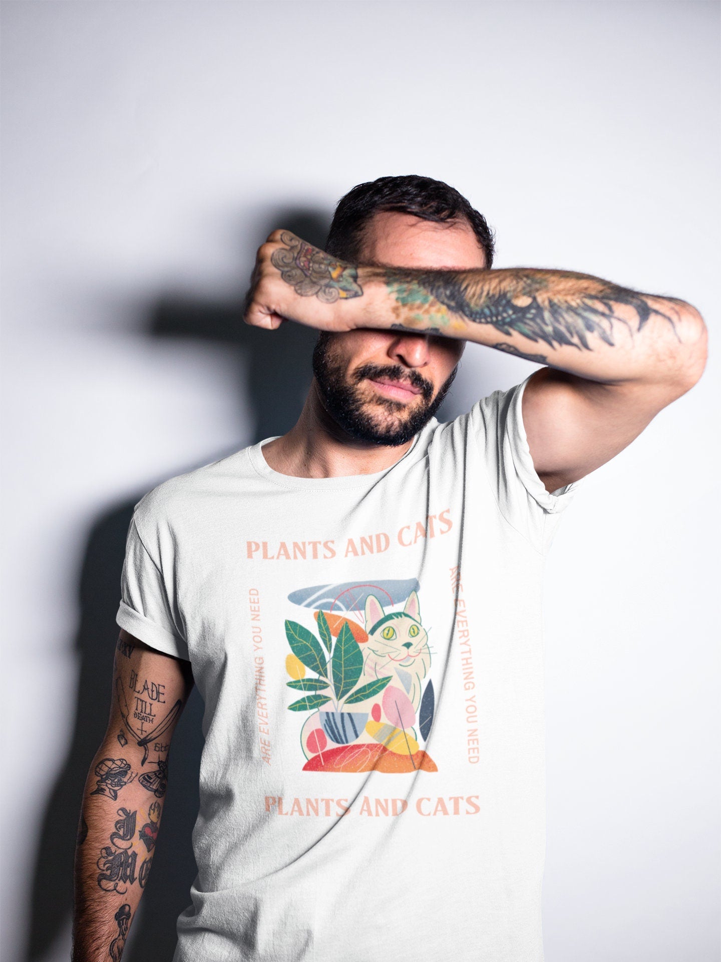 Plants & Cats Tee V2