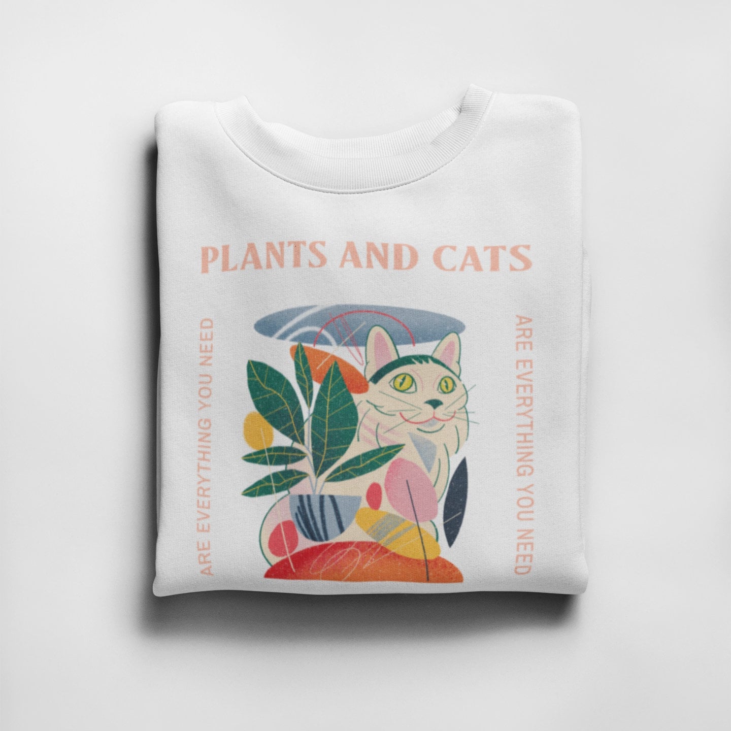 Plants & Cats Tee V2