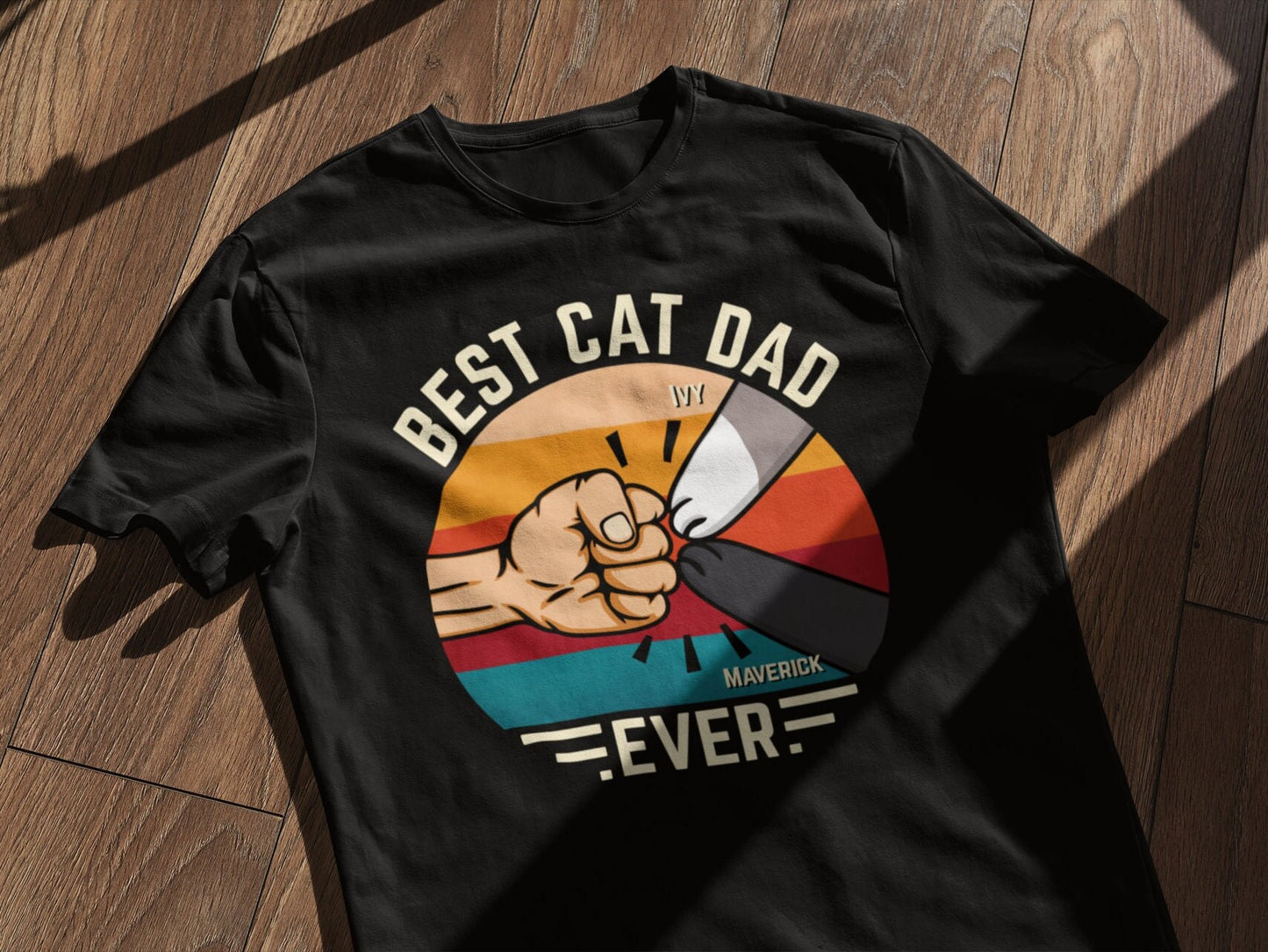 The Best Cat Dad Tee 2