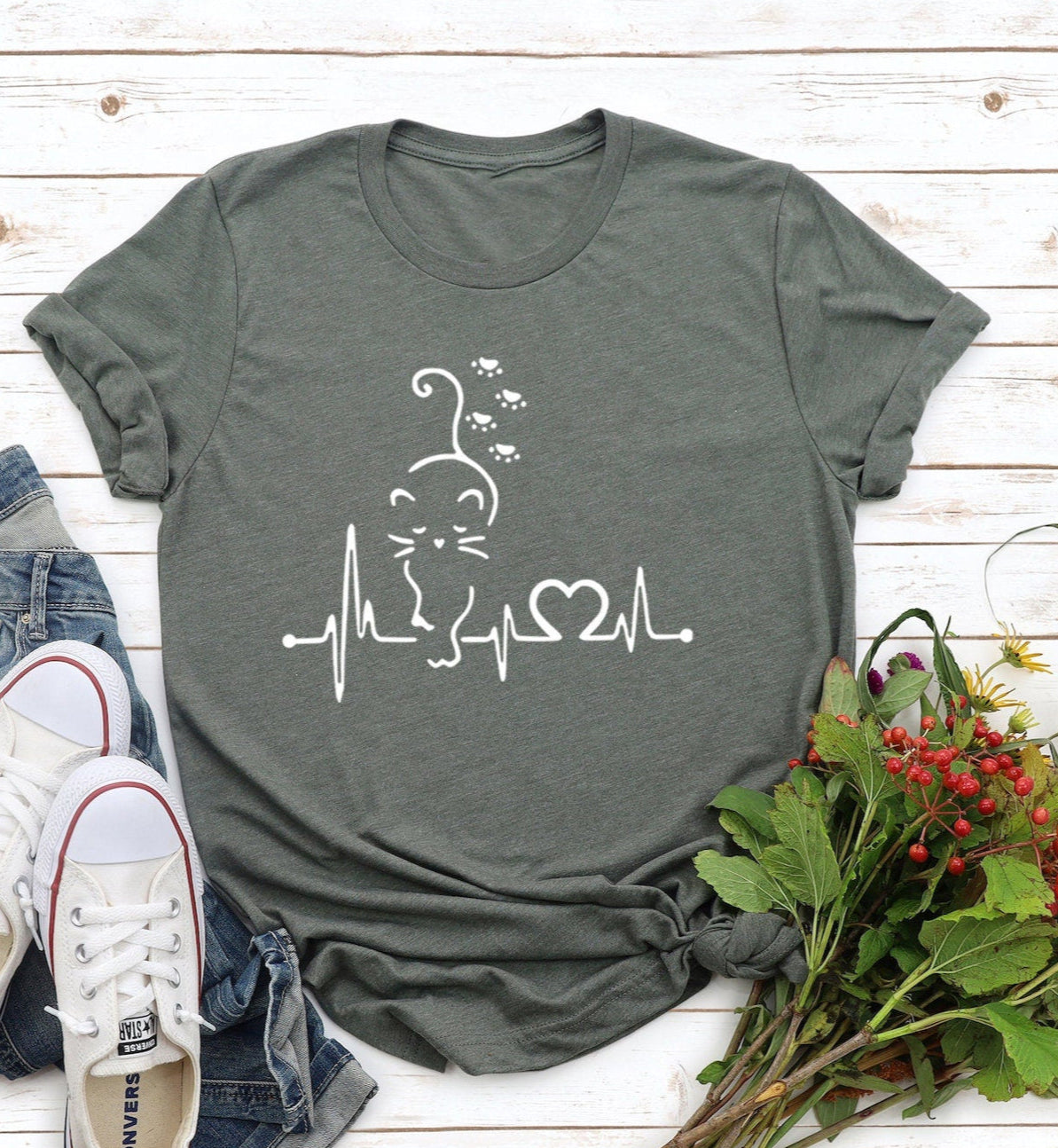 Cute Cat Tee V3