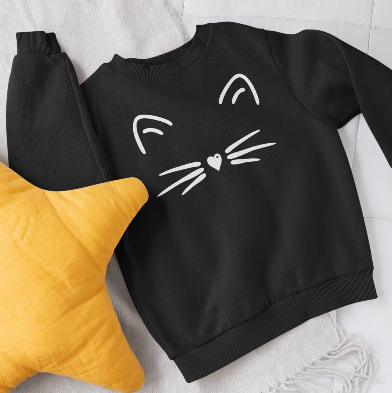Kids Cat Ears Sweater
