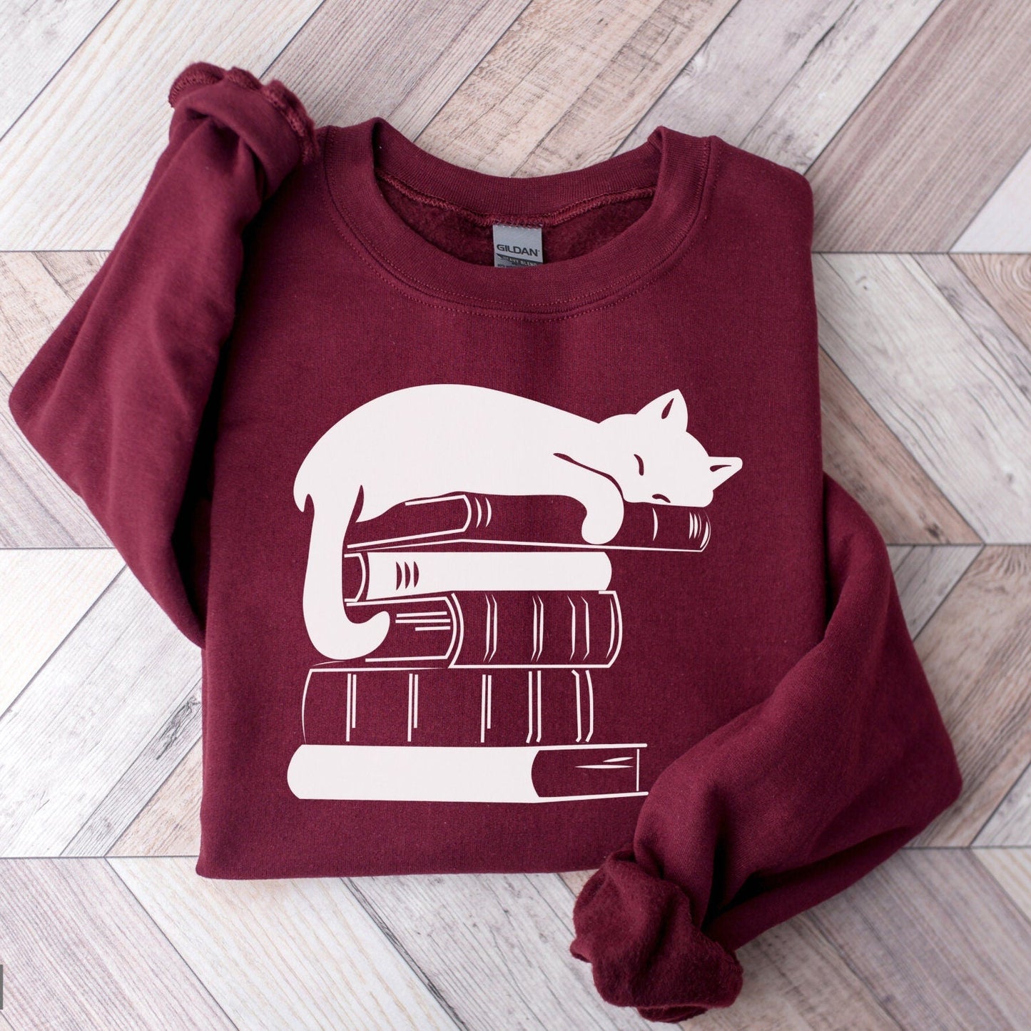Sleeping Cat Sweater