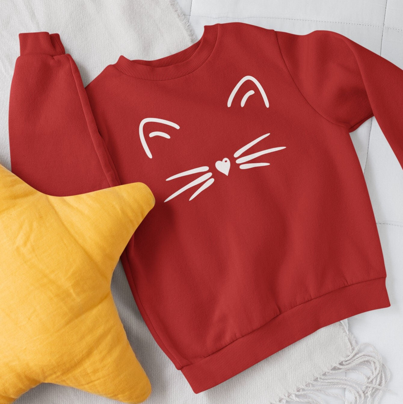 Kids Cat Ears Sweater