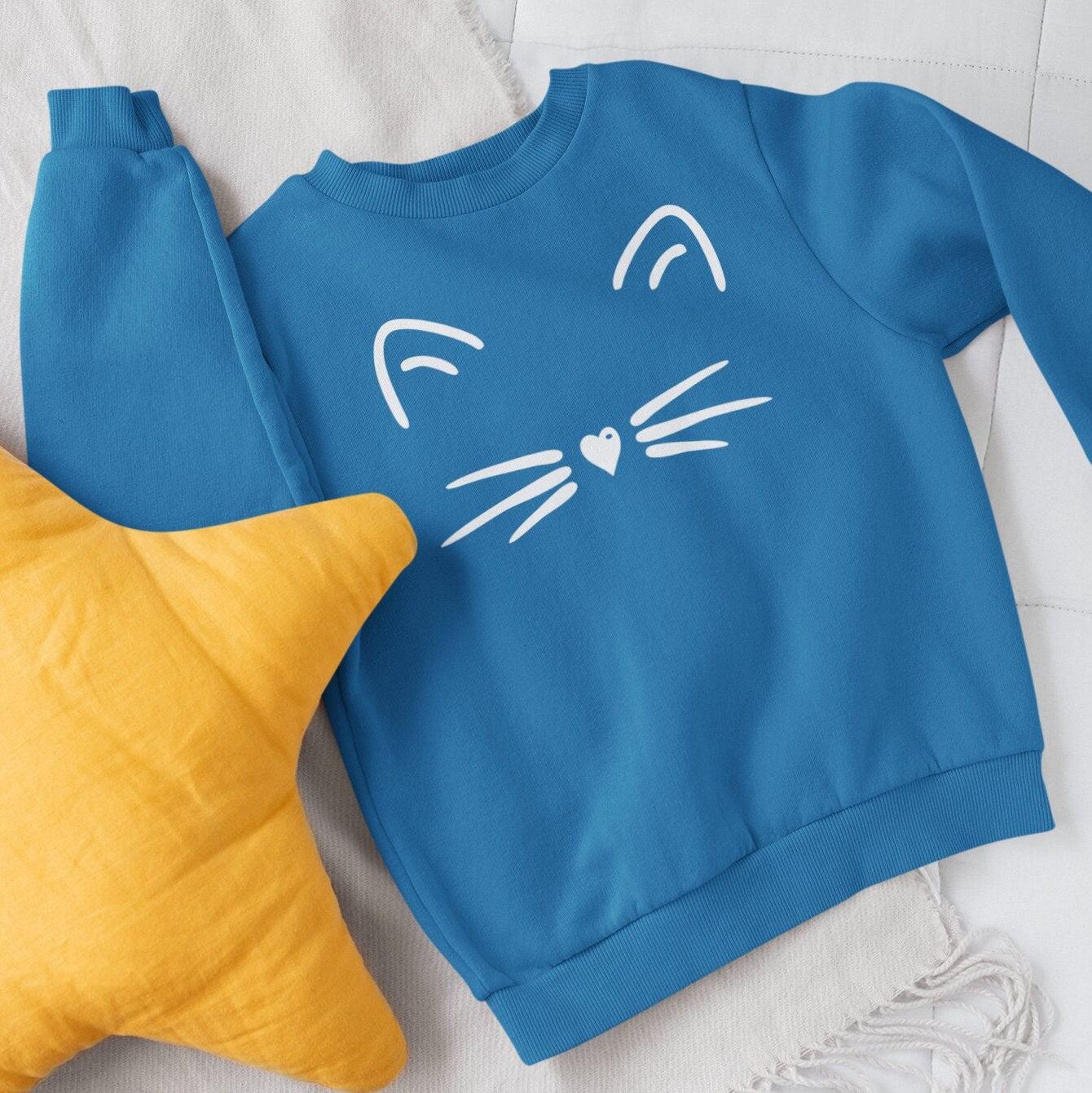 Kids Cat Ears Sweater