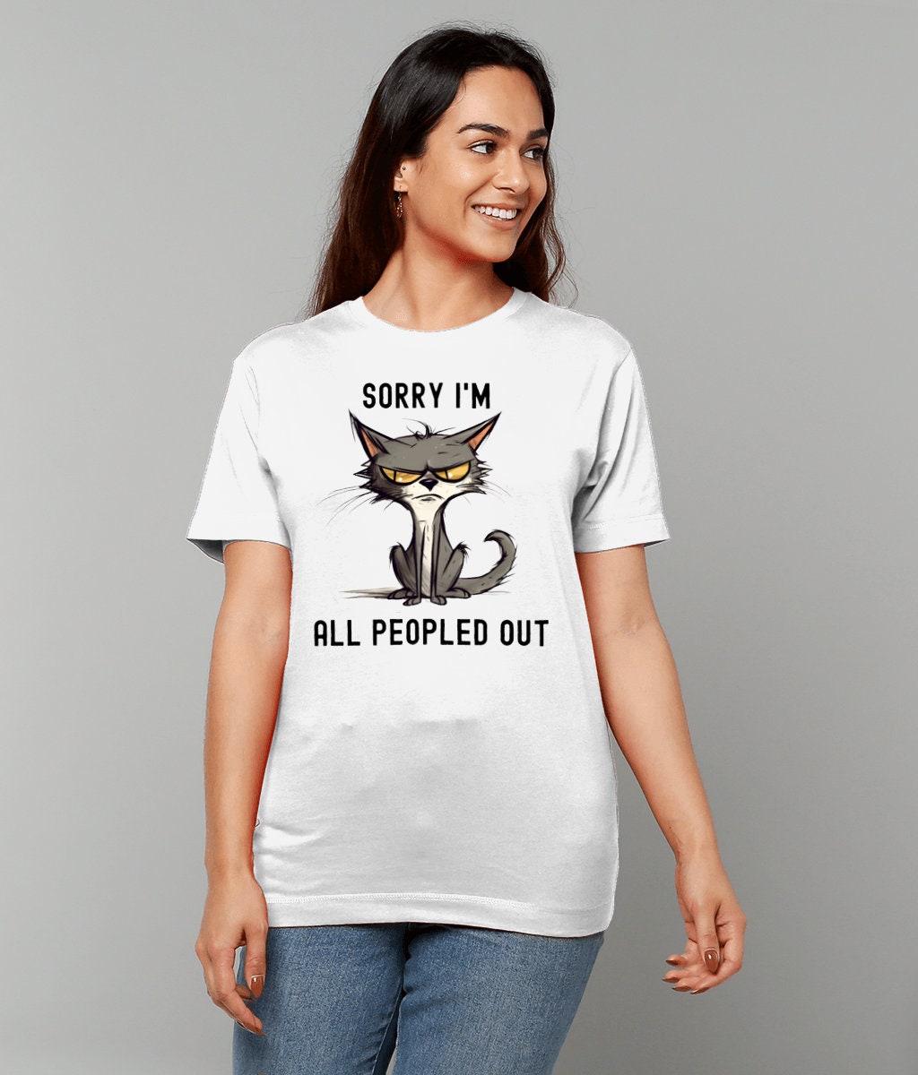 Sarcasm Cat Tee V2