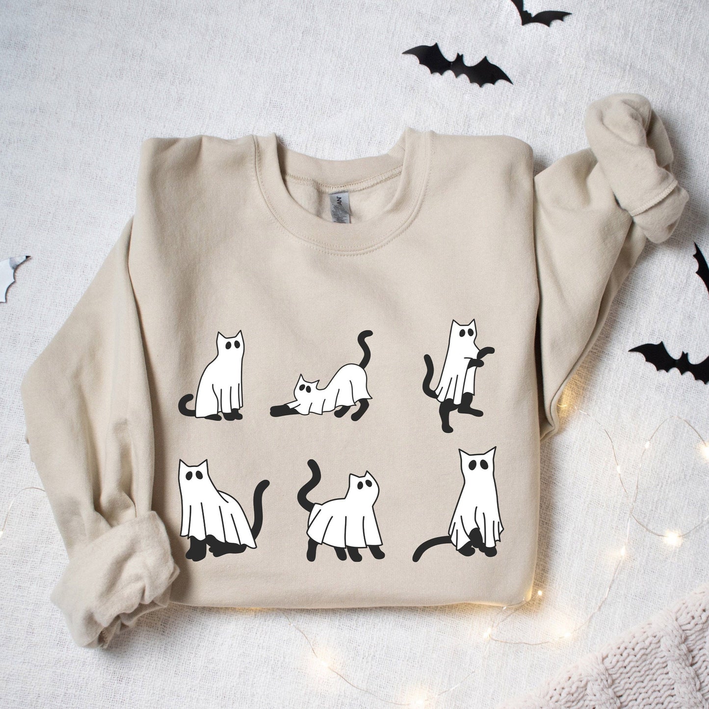 Ghost Cat Sweater