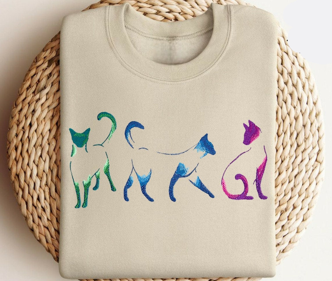 Color Cat Sweater