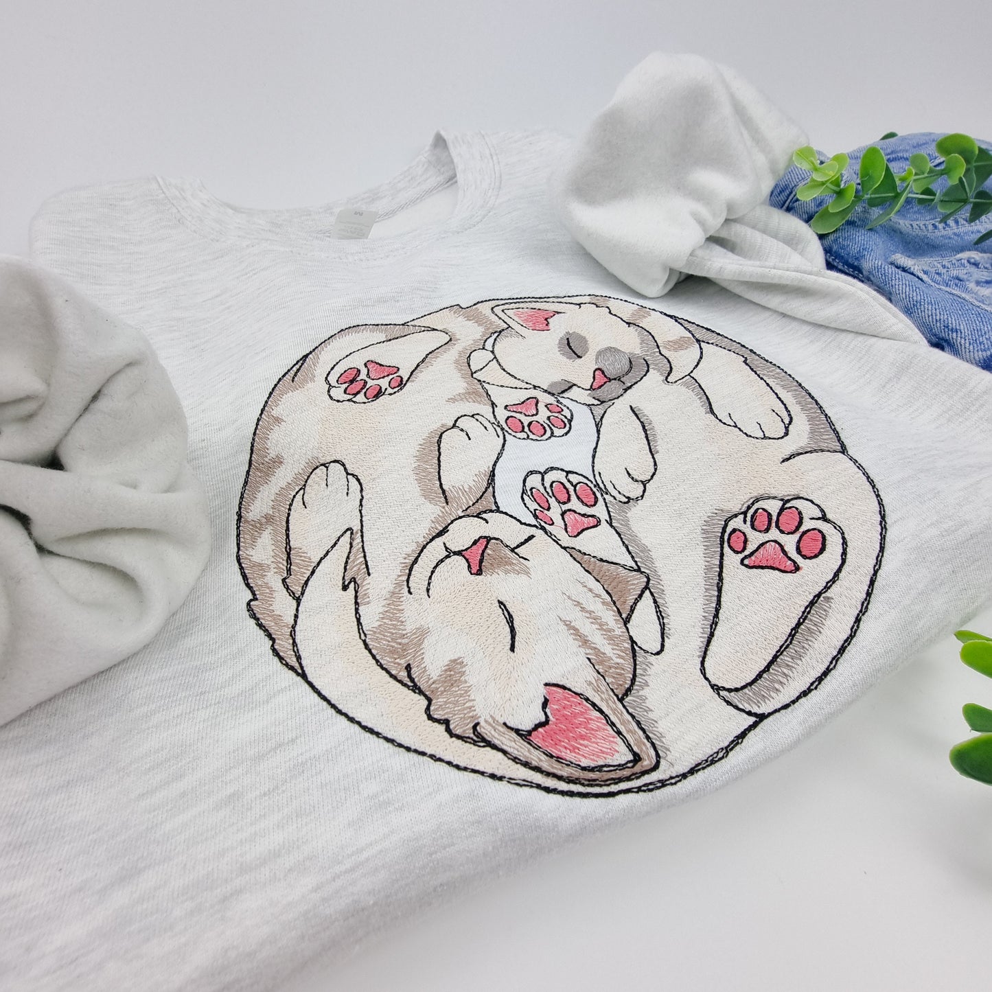 Sleeping Cat Sweater