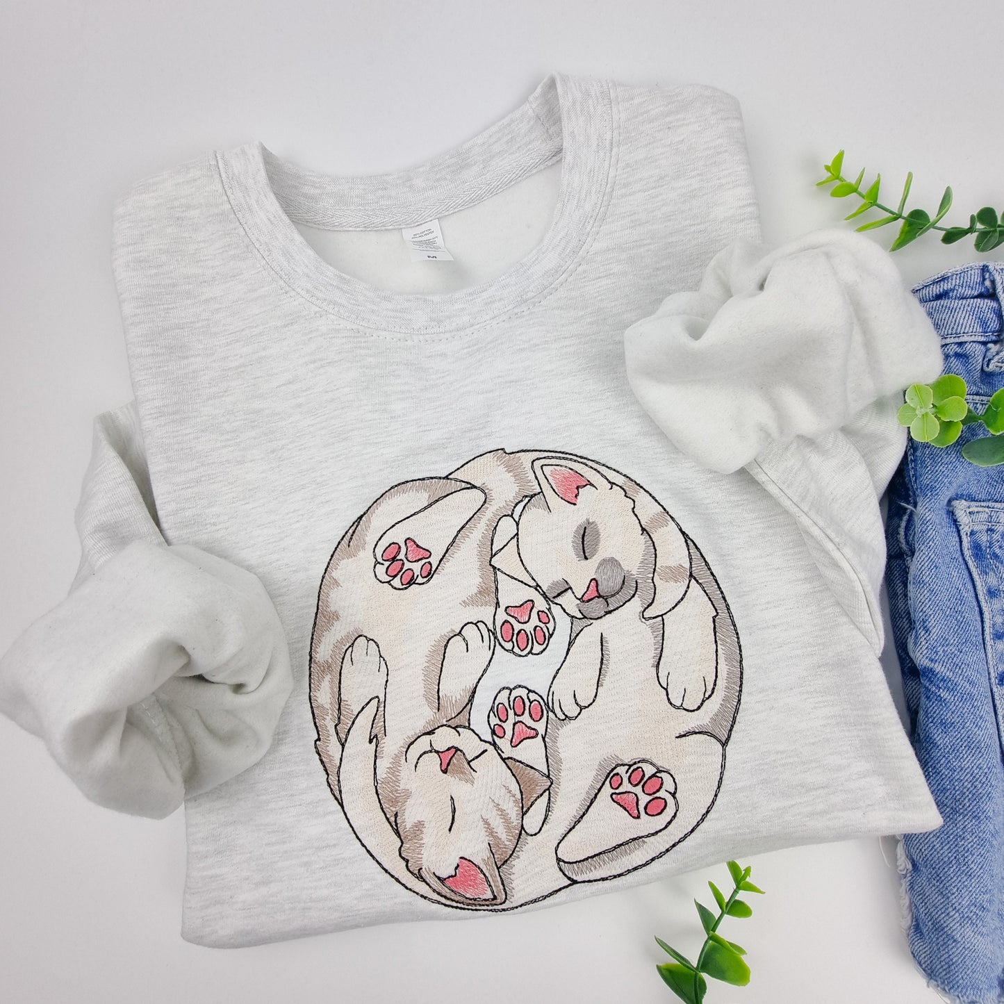 Sleeping Cat Sweater