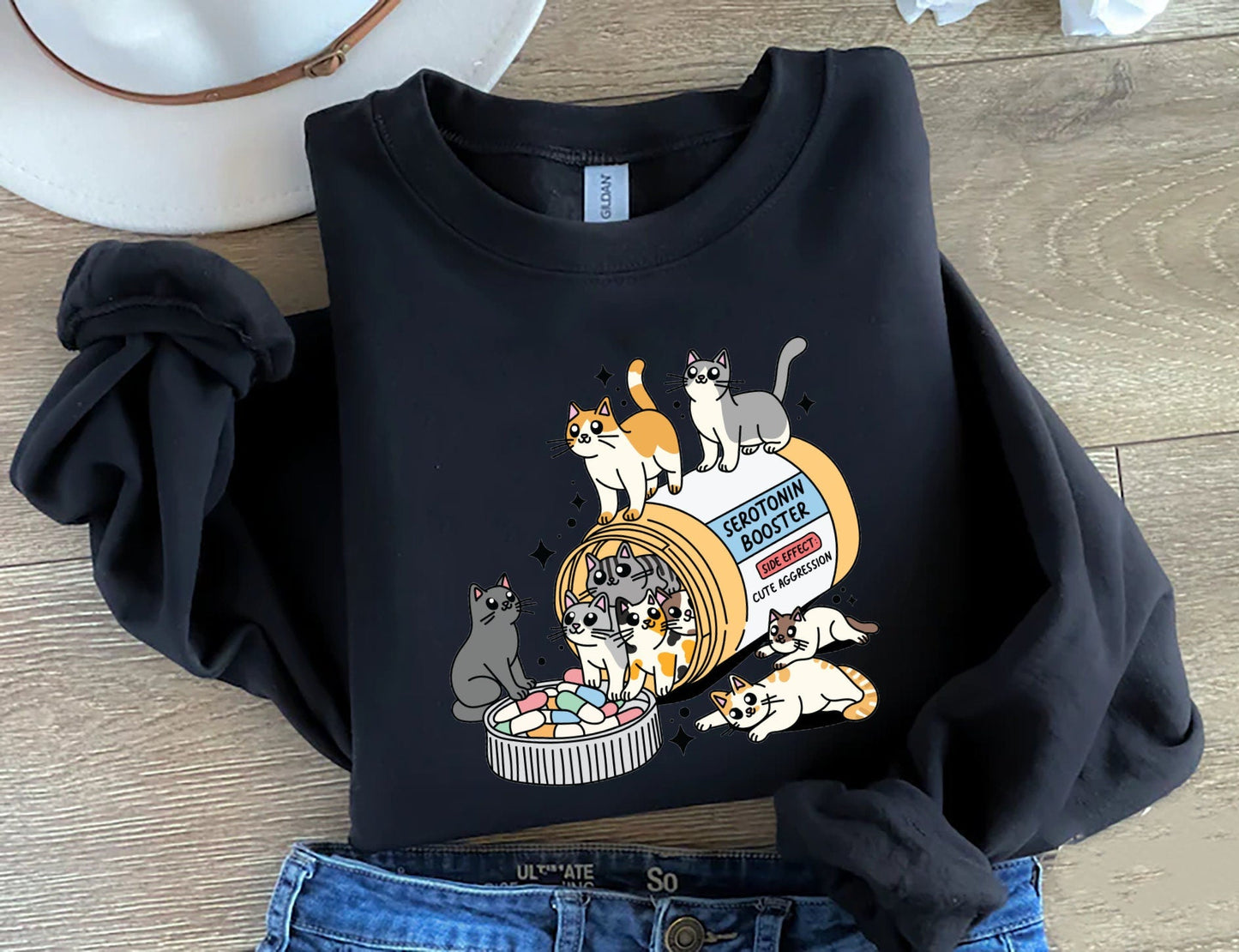 Serotonin Cat Sweater