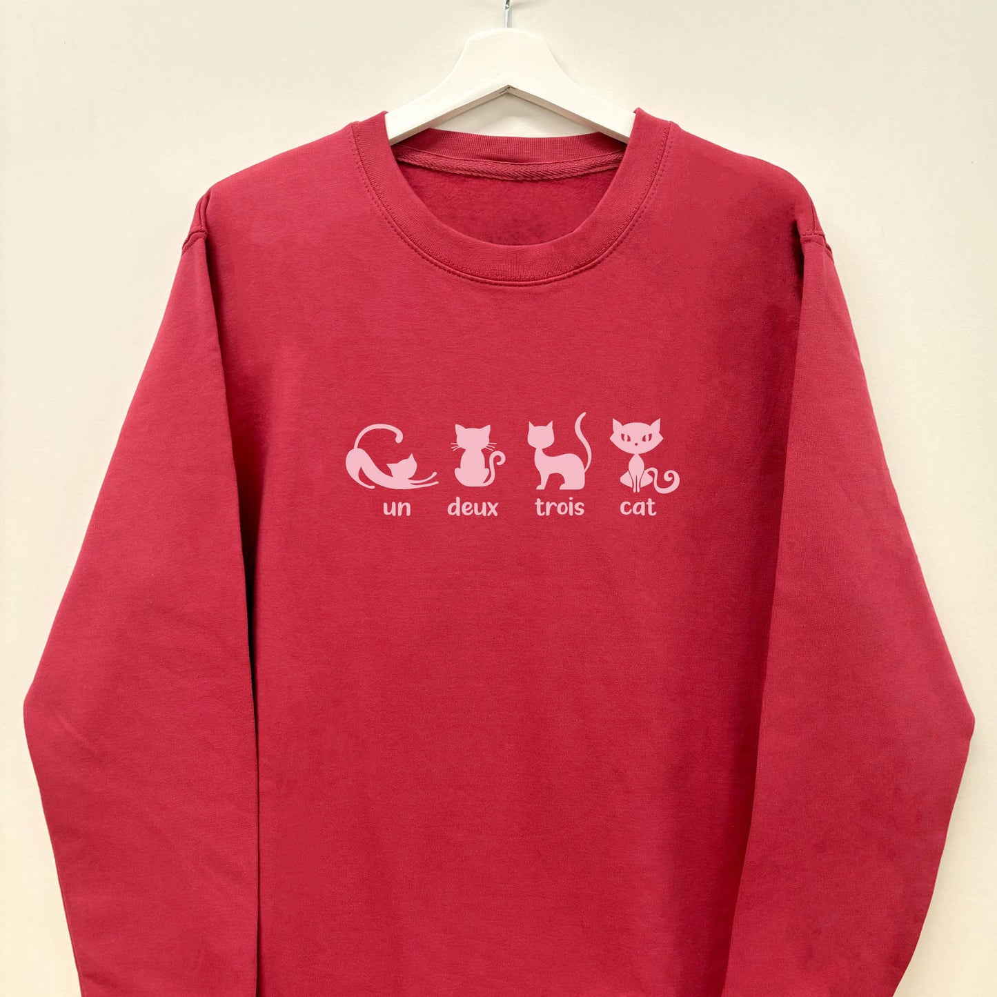 Un Deux Trois Cat Sweater New