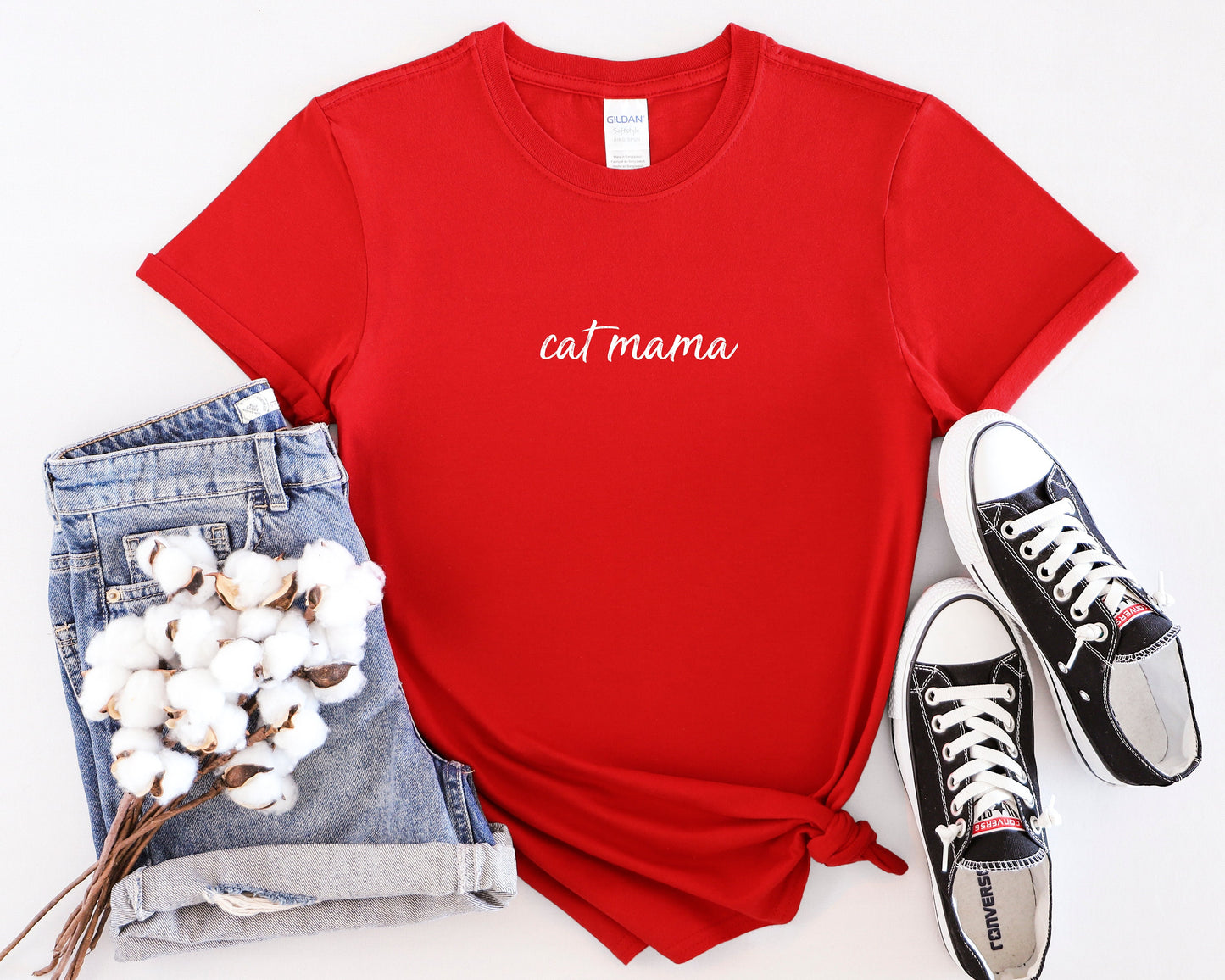 Cat Mama T-Shirt V