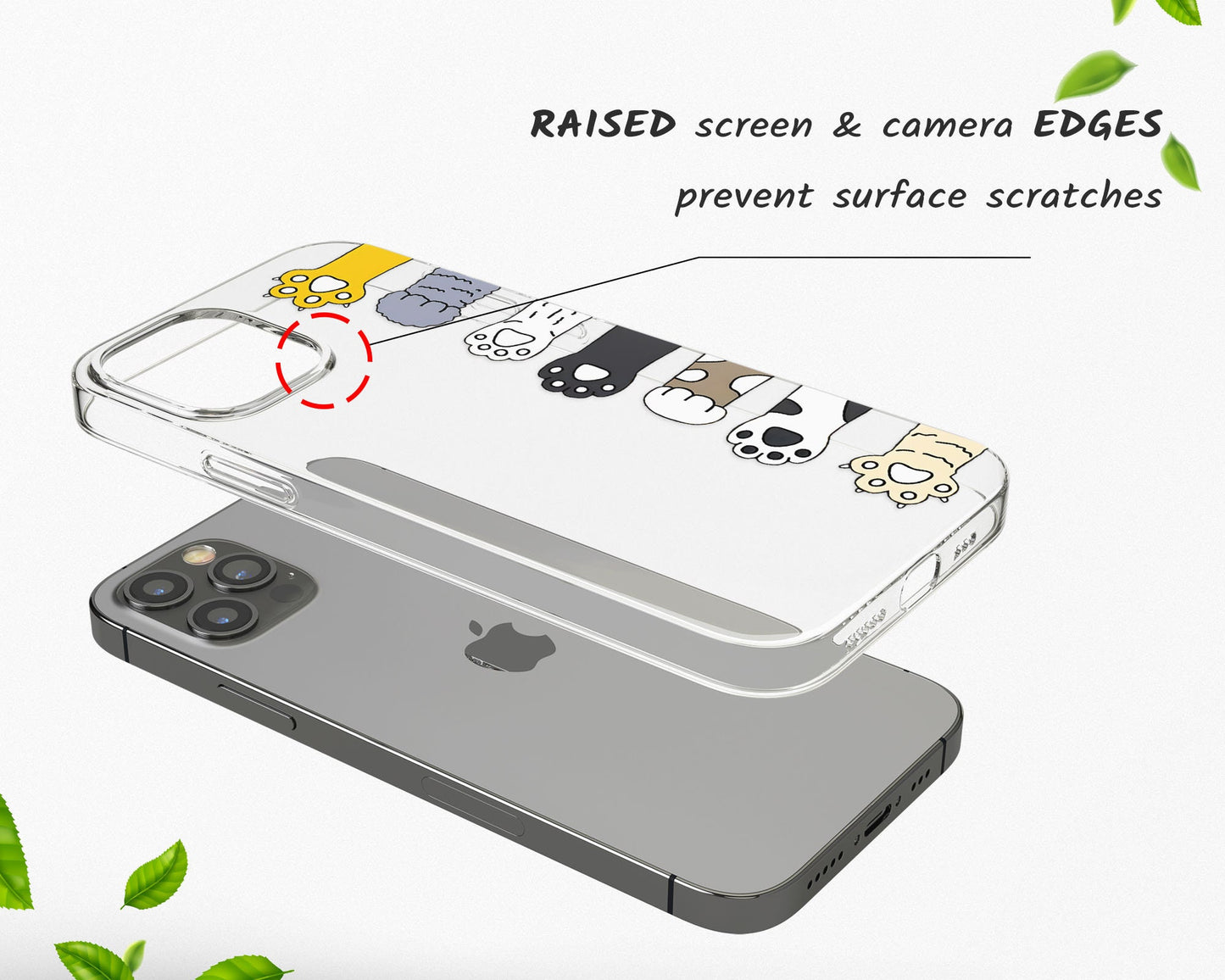 Cute Cat Paw Phone Case