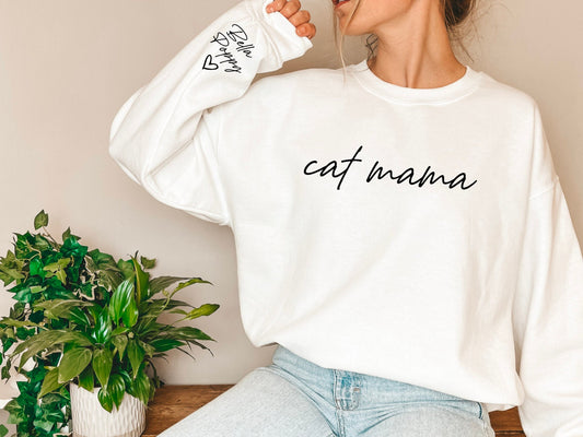 Cat Mama Sweater New V7