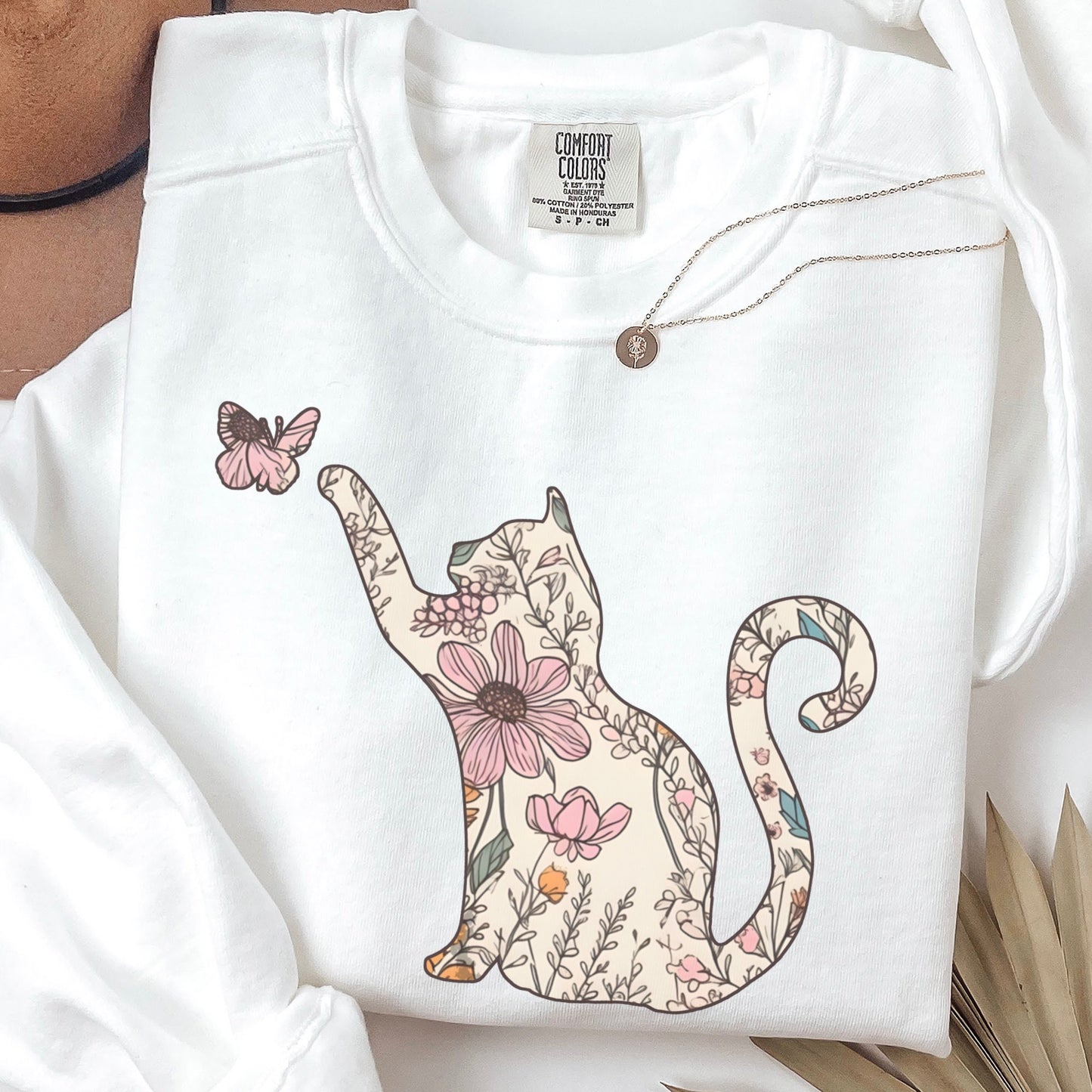 Cat Butterfly Sweater V2