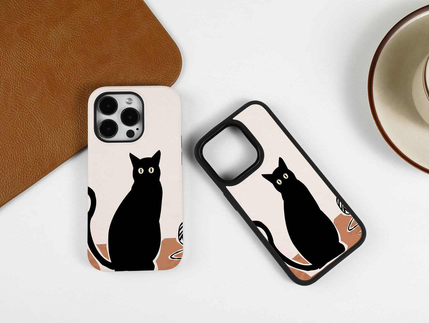 Black Cat Phone Case V2