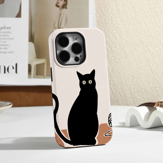 Black Cat Phone Case V2
