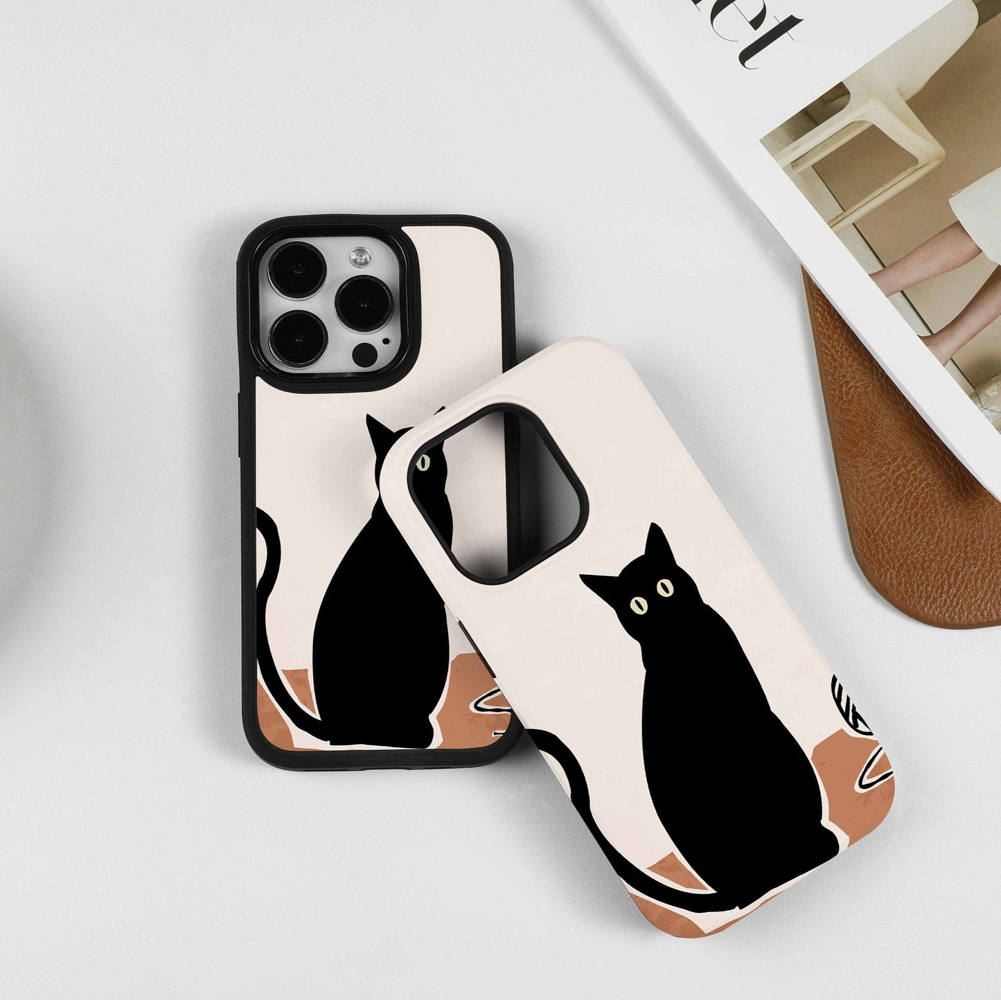 Black Cat Phone Case V2