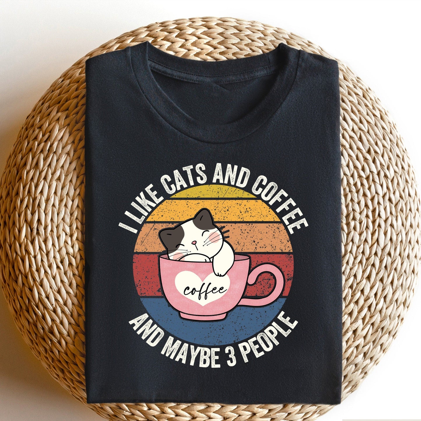 I Like Cats & Coffee Sweater