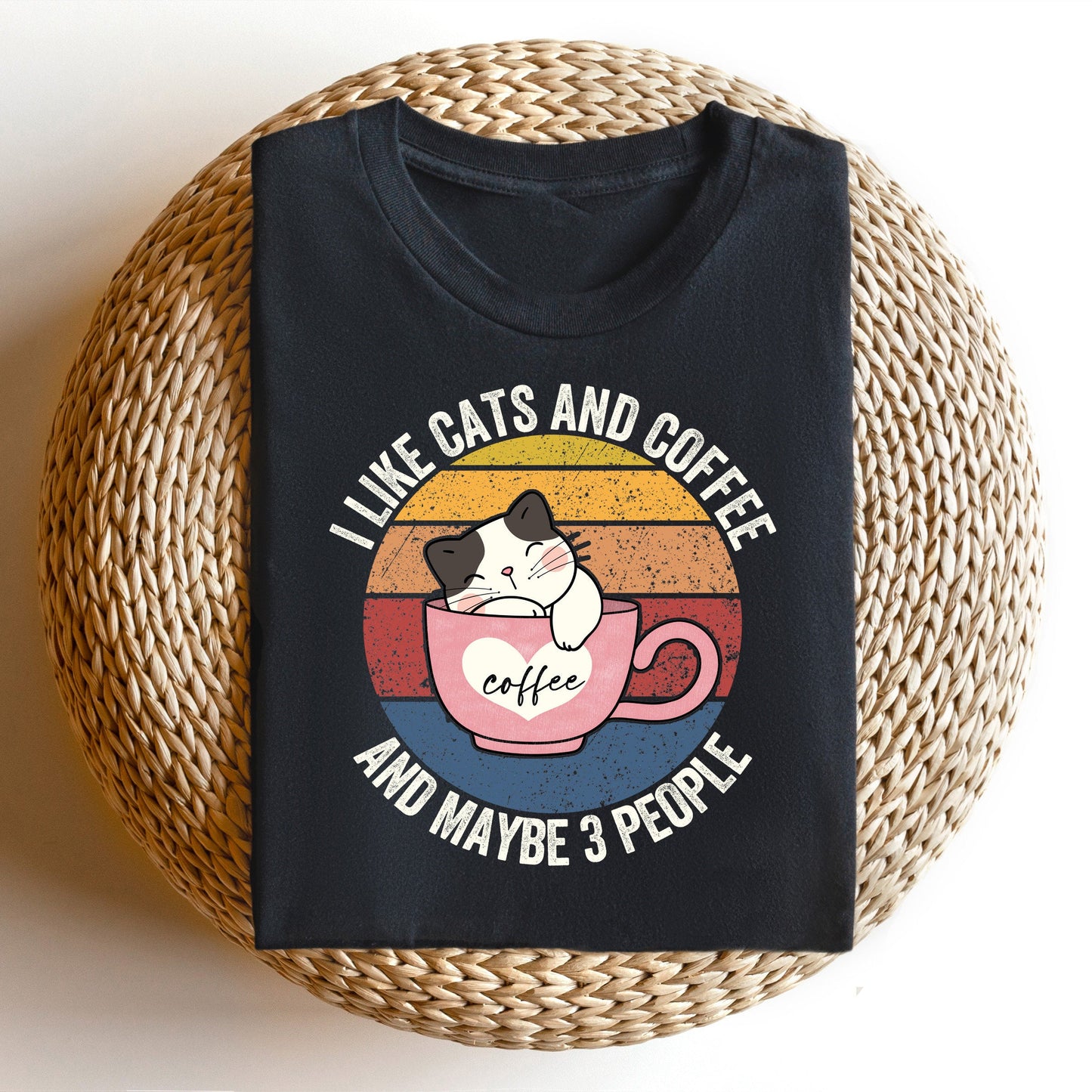 I Like Cats and Coffee Sweater