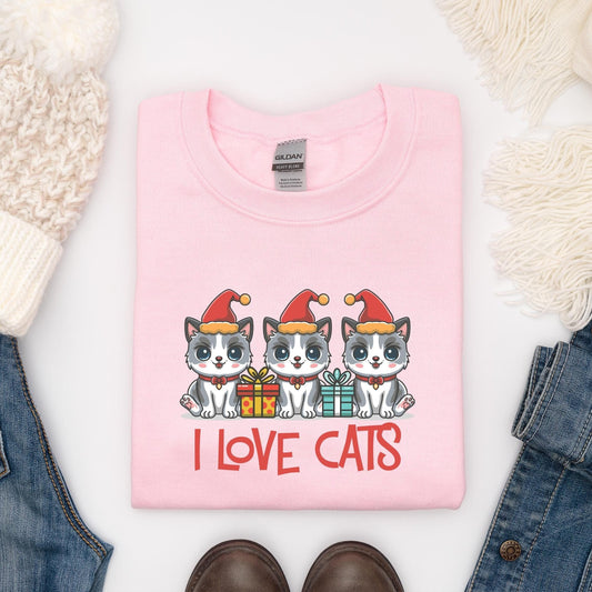 I Love Cats Sweater V2