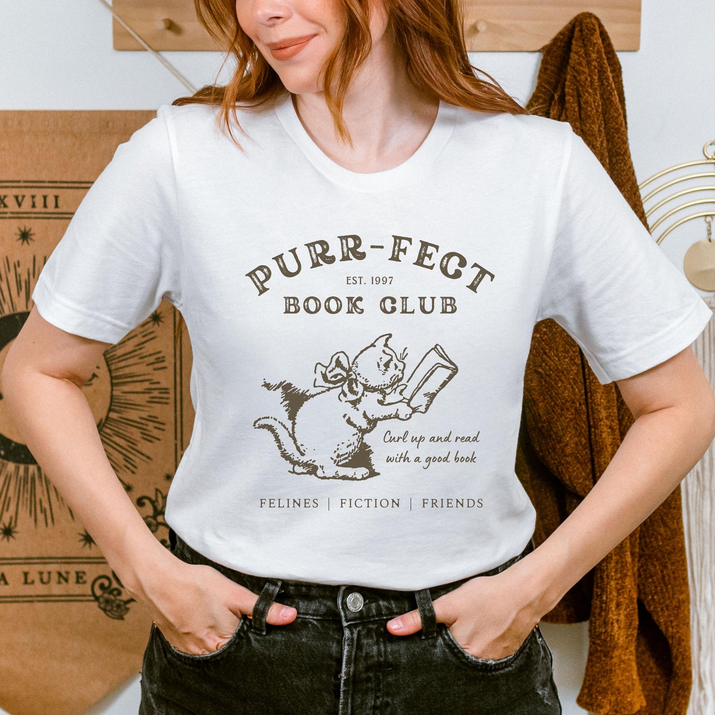 Purr-fect Book Club Tee