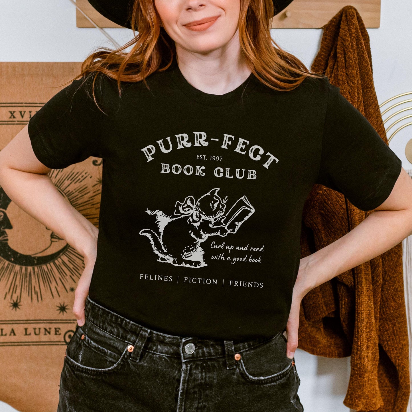 Purr-fect Book Club Tee