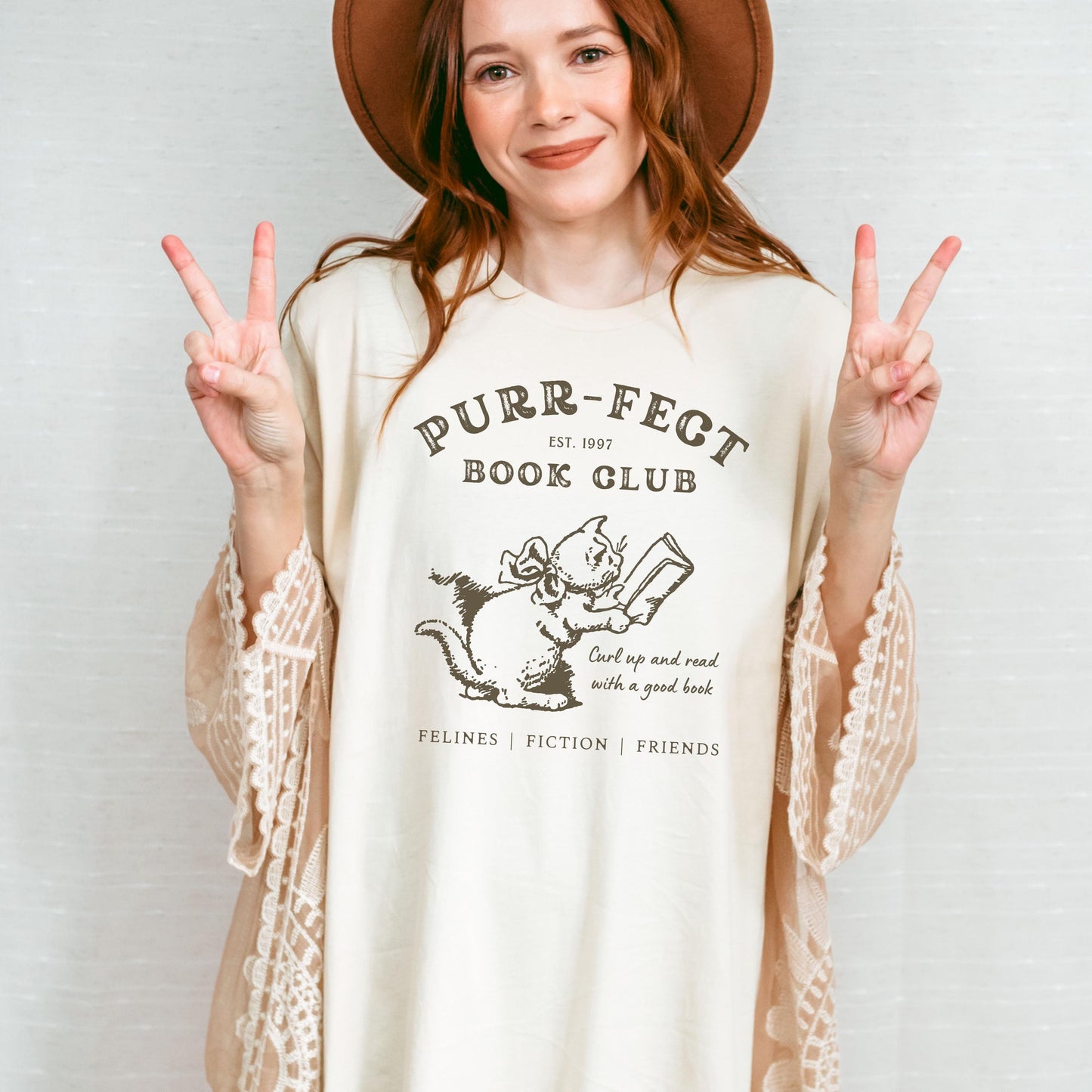 Purr-fect Book Club Tee