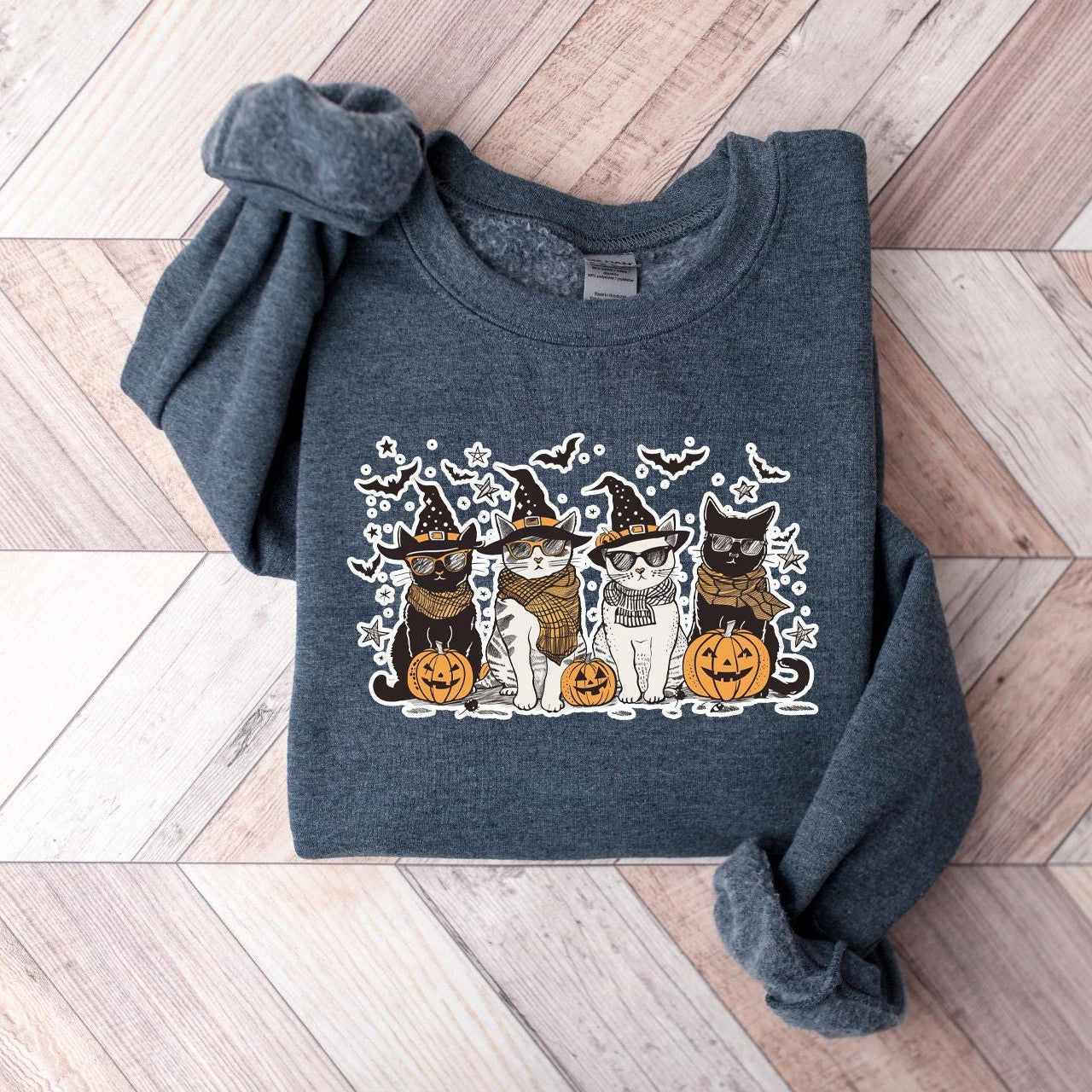 Halloween Cats Sweatshirt V3