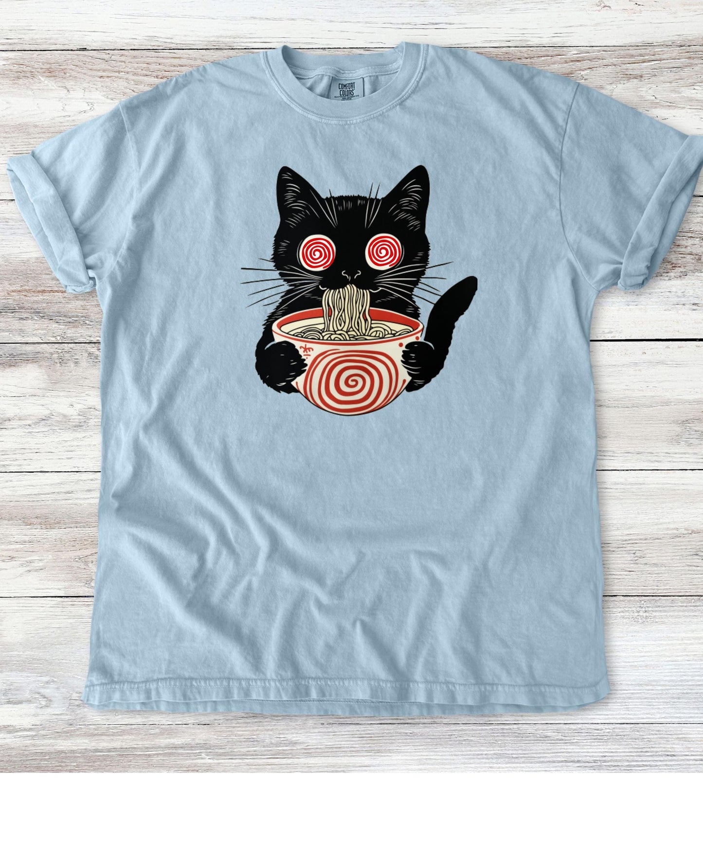 Psychedelic Ramen Cat Tee