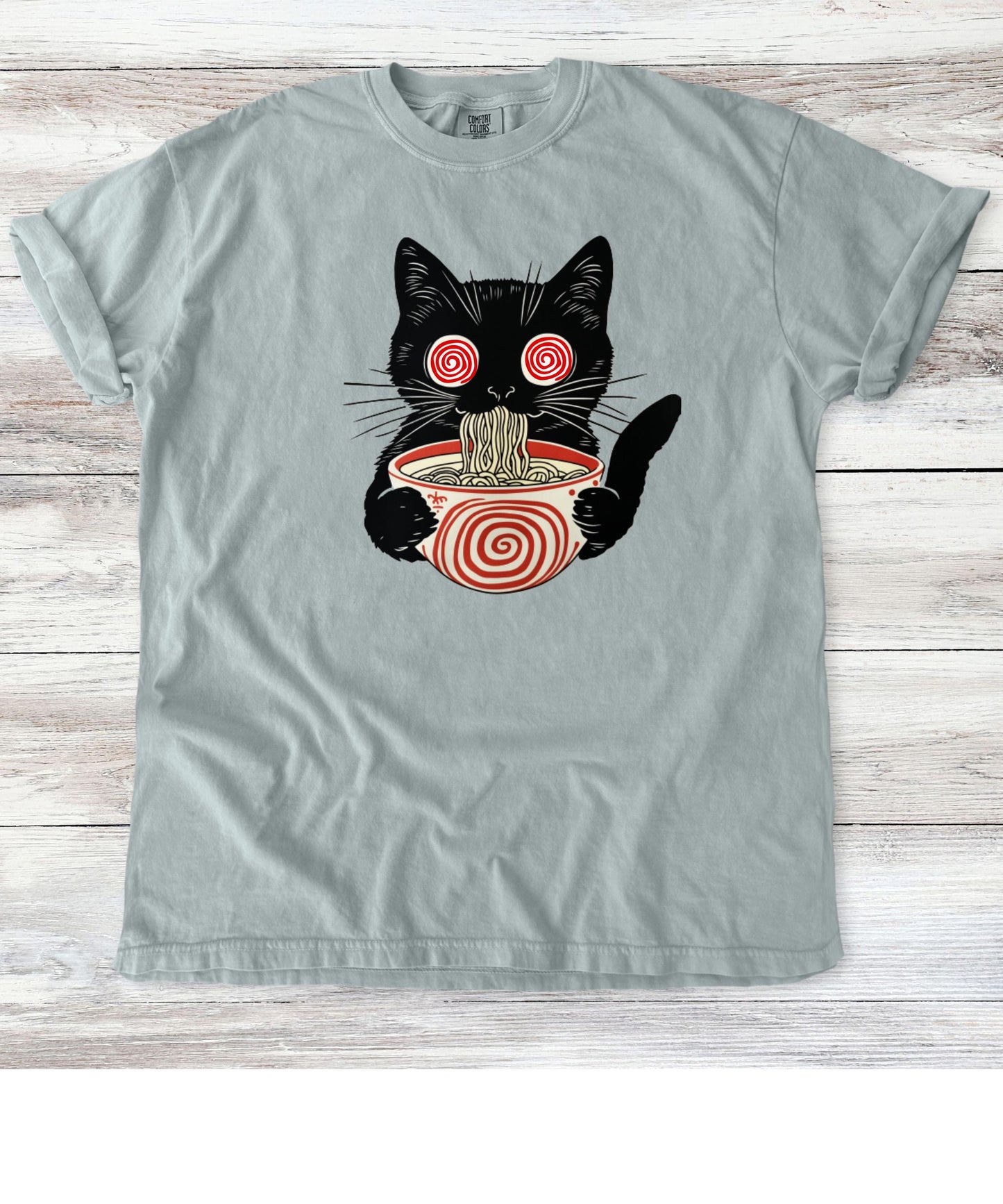Psychedelic Ramen Cat Tee