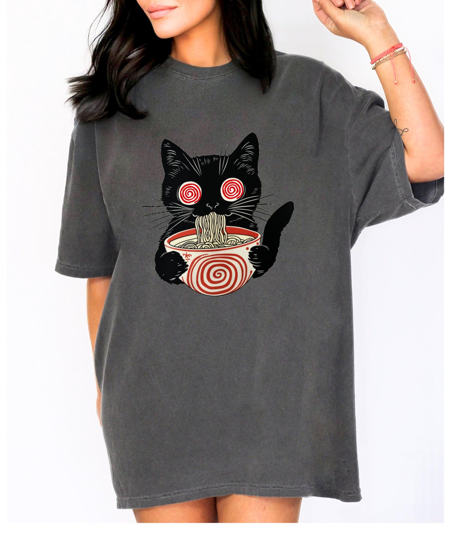 Psychedelic Ramen Cat Tee