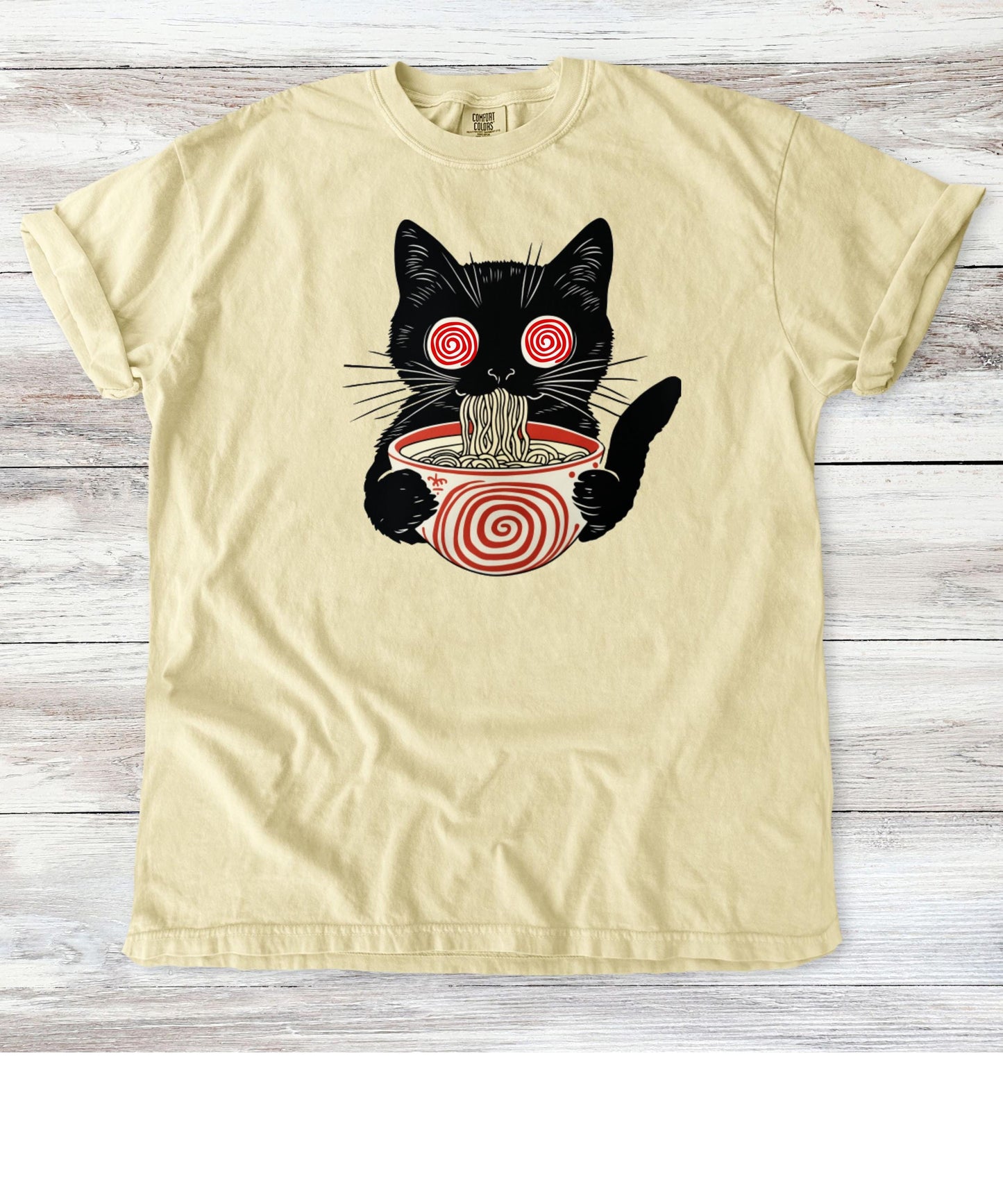 Psychedelic Ramen Cat Tee