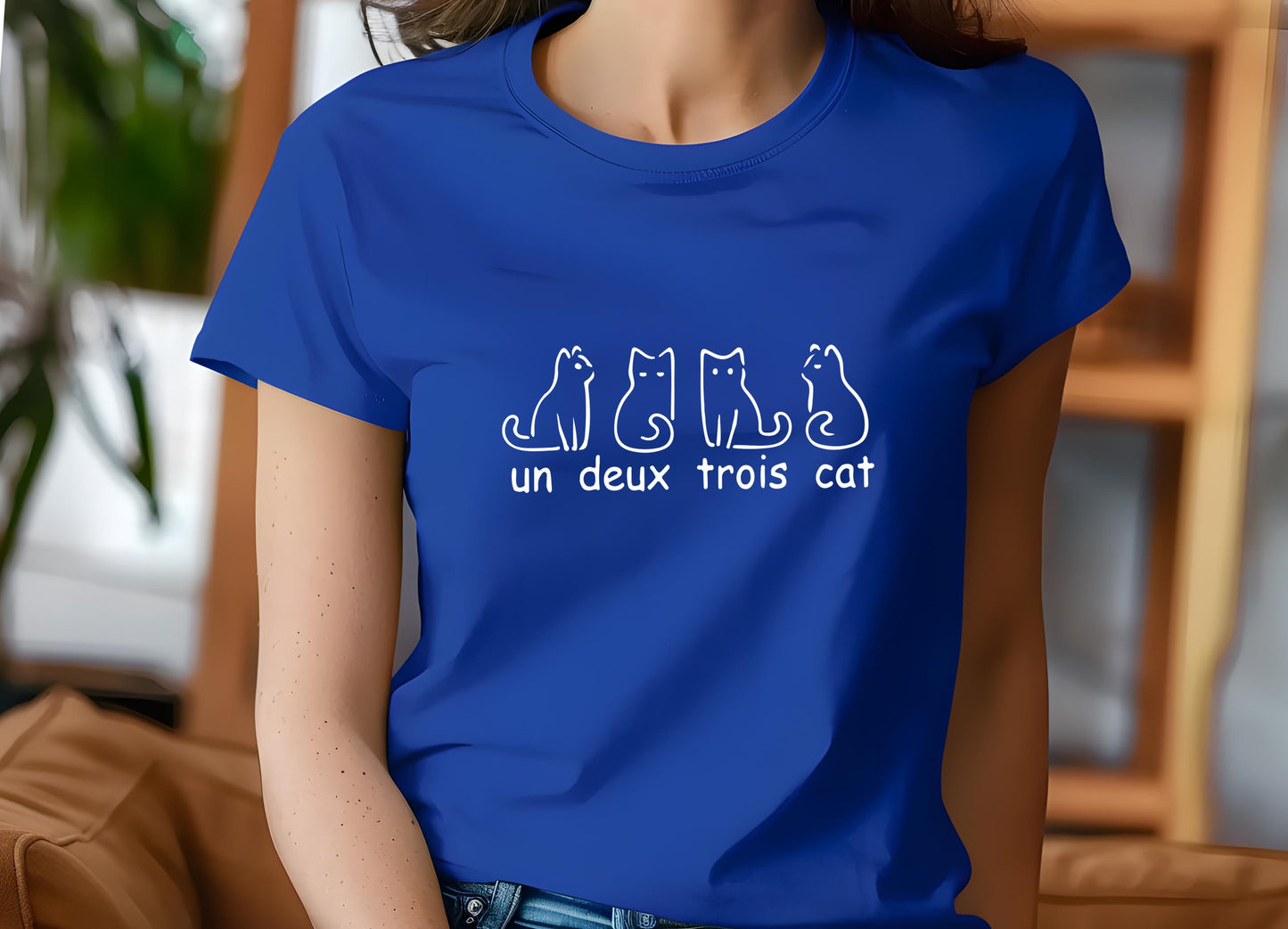Un Deux Trois Cat Tee