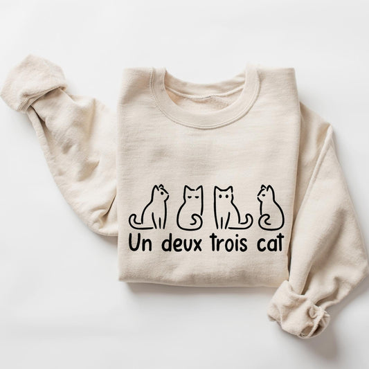 Un Deux Trois Cat Sweater V2