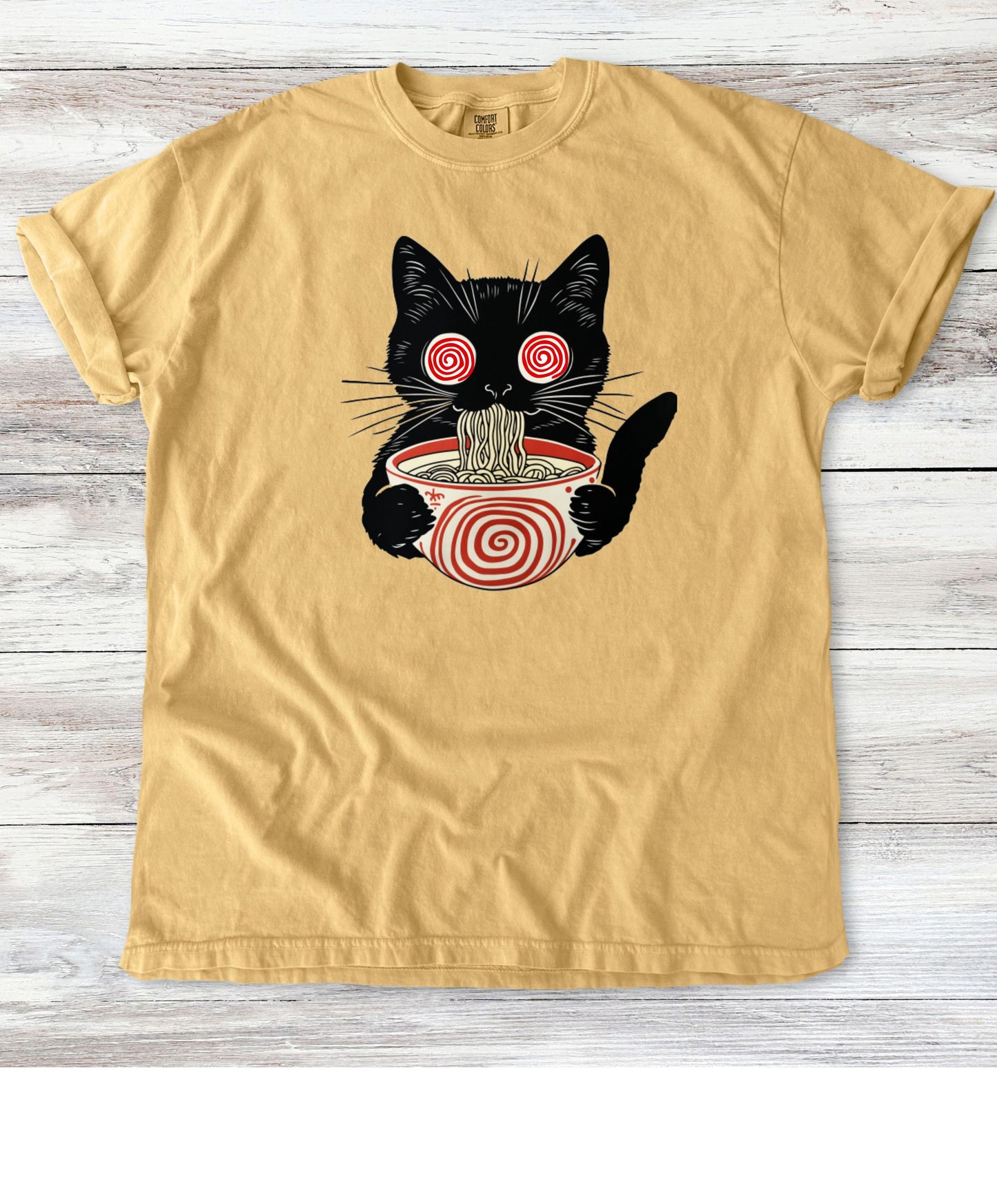 Psychedelic Ramen Cat Tee