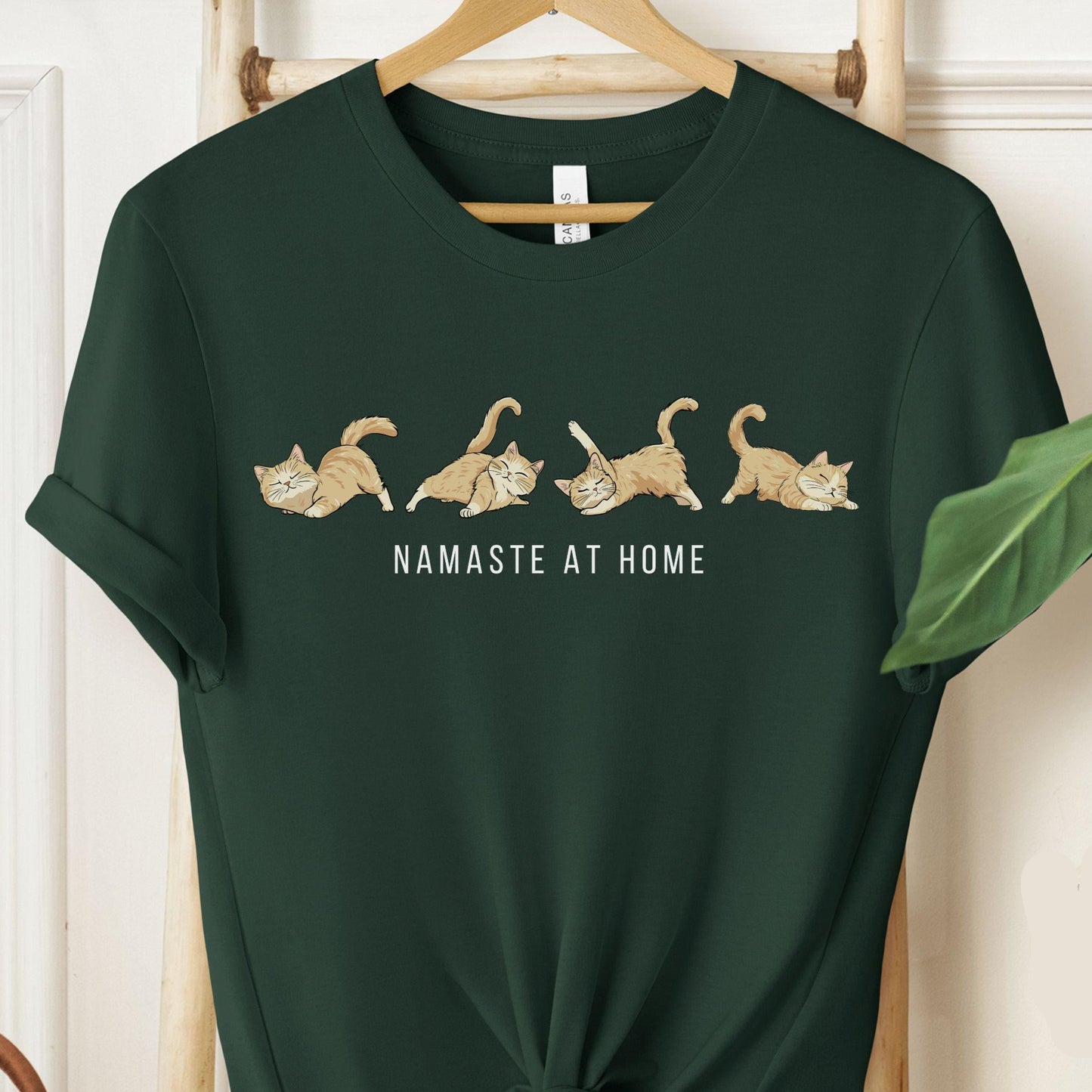 Namaste Cat Tee