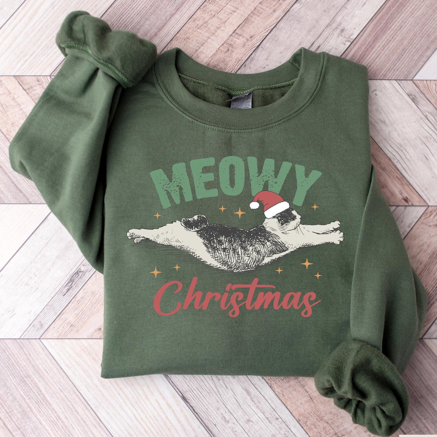Meowy Christmas Sweater V5