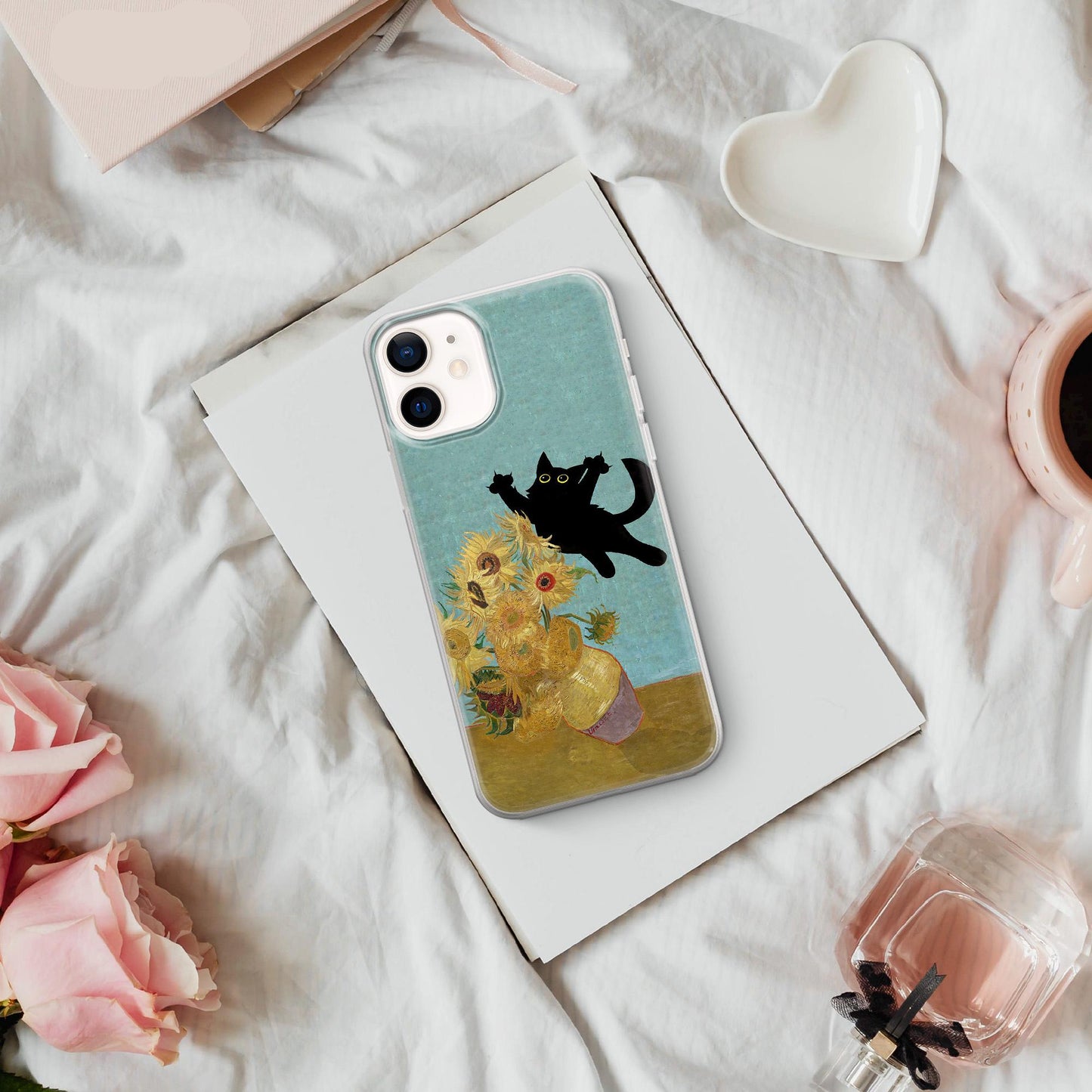 Black Cat Phone Case