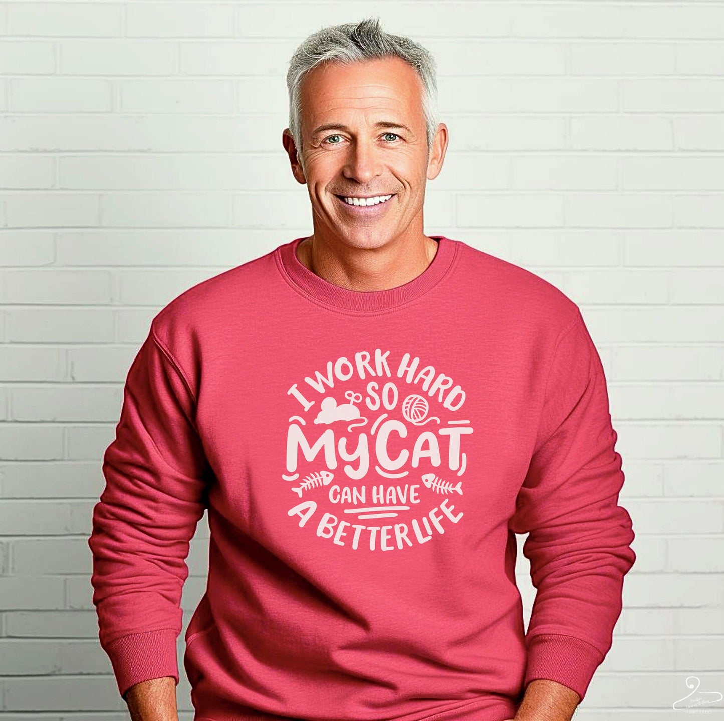 I Work Hard Sweater