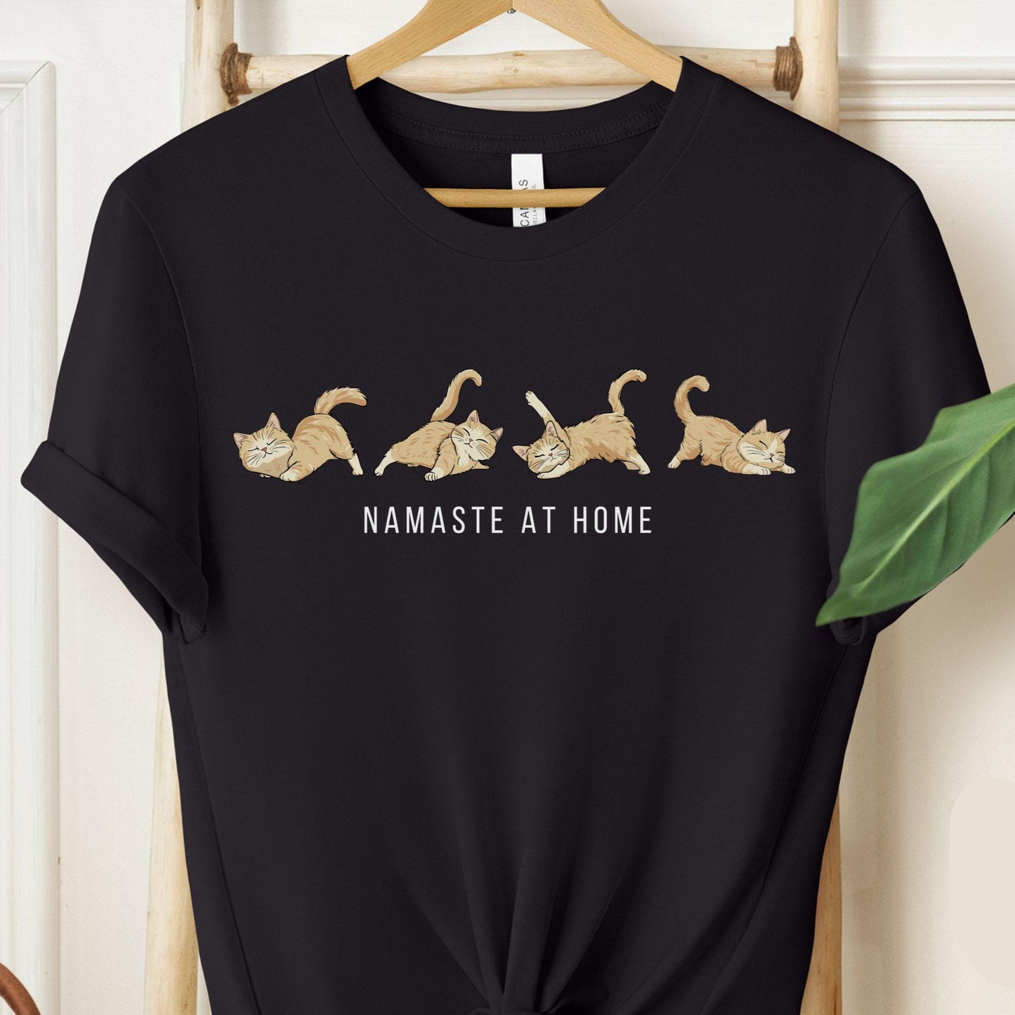 Namaste Cat Tee