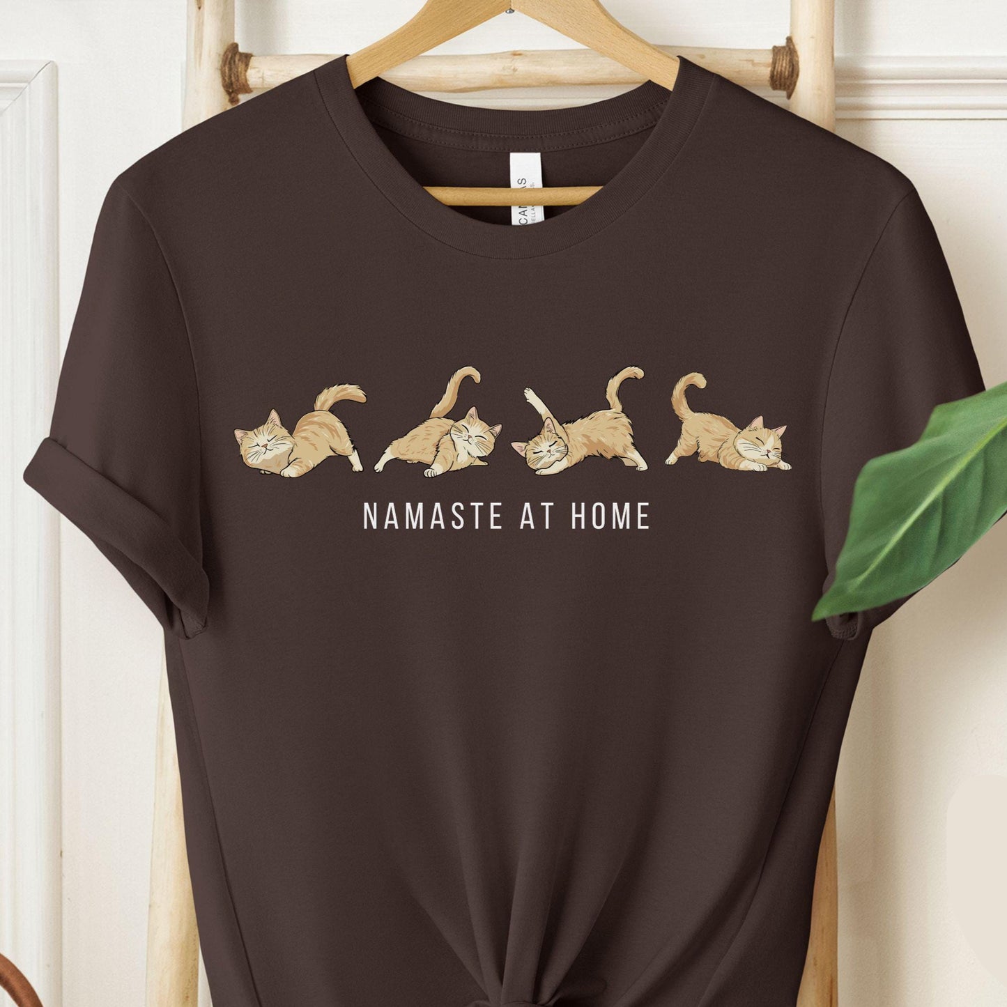 Namaste Cat Tee