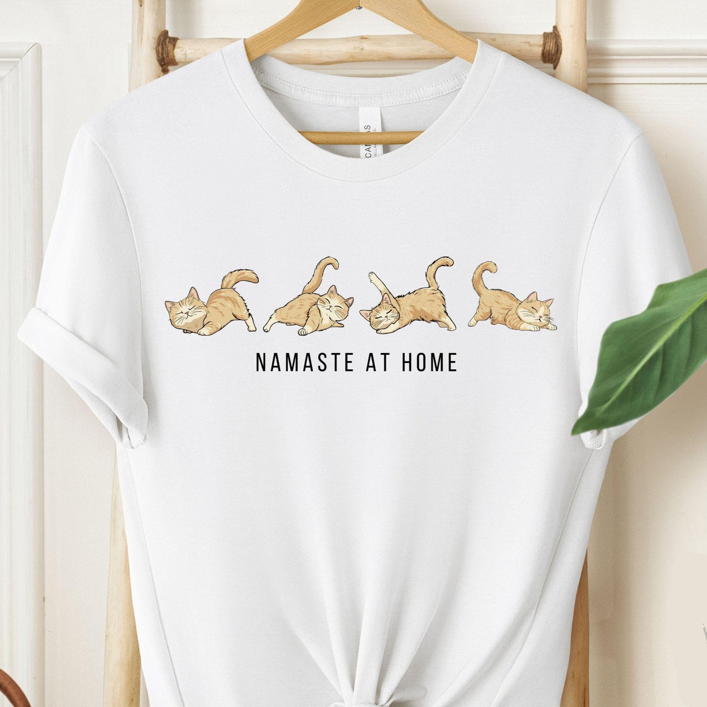 Namaste Cat Tee