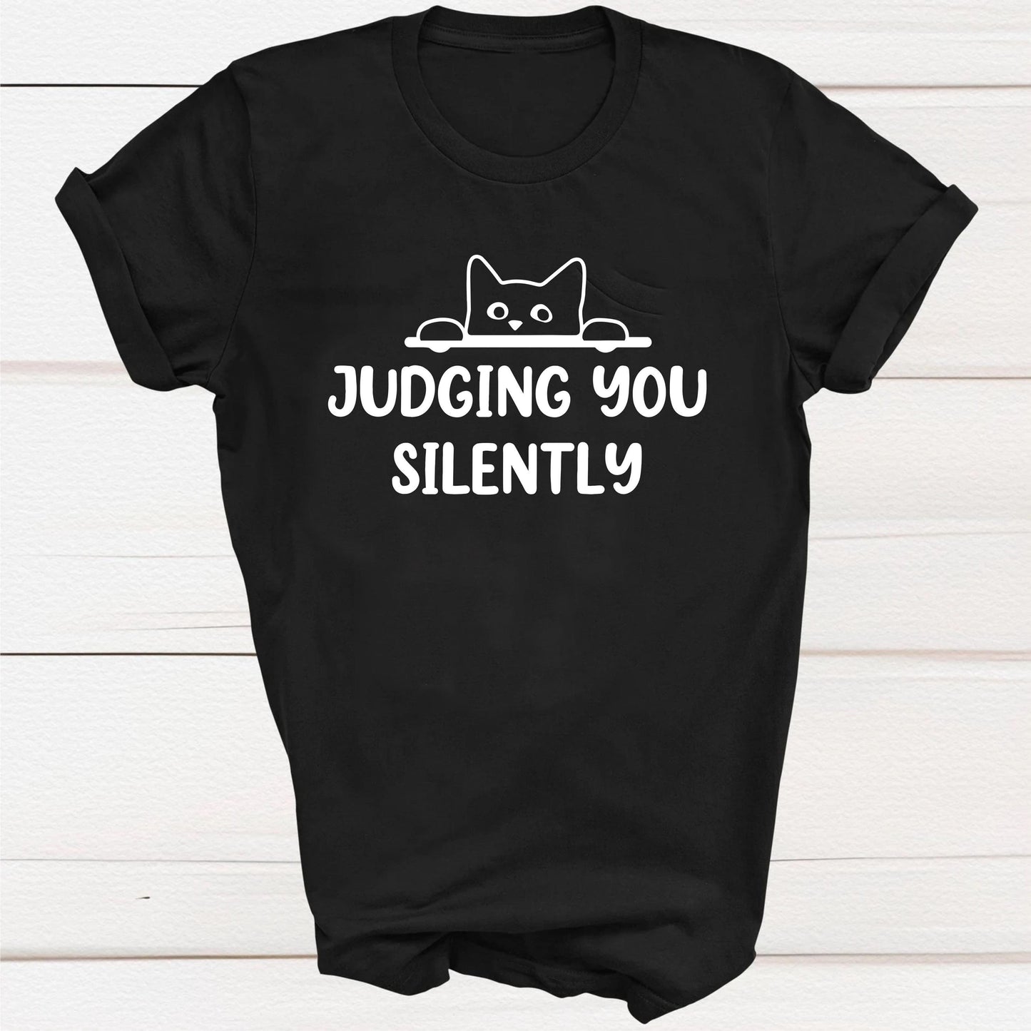 Judging You Silently Tee V5