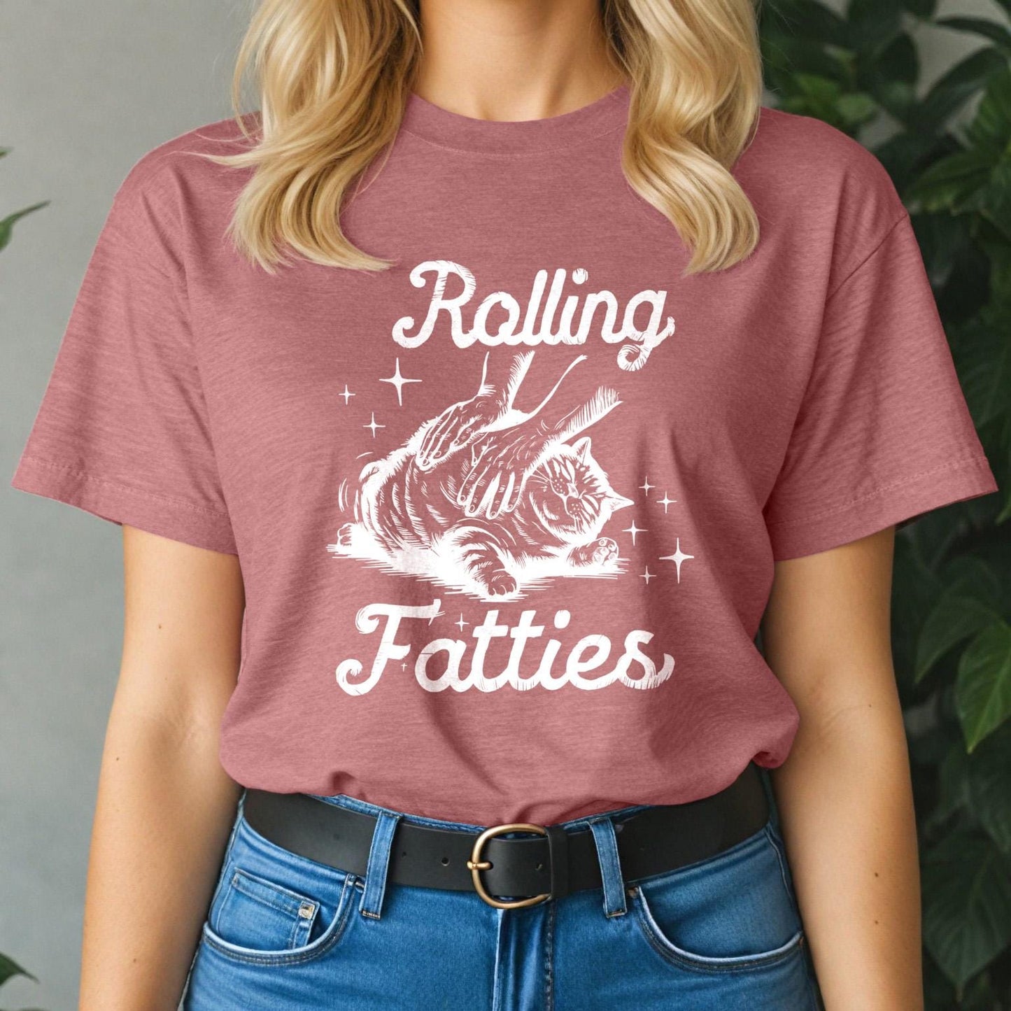 Rolling Fatties Slogan Tee
