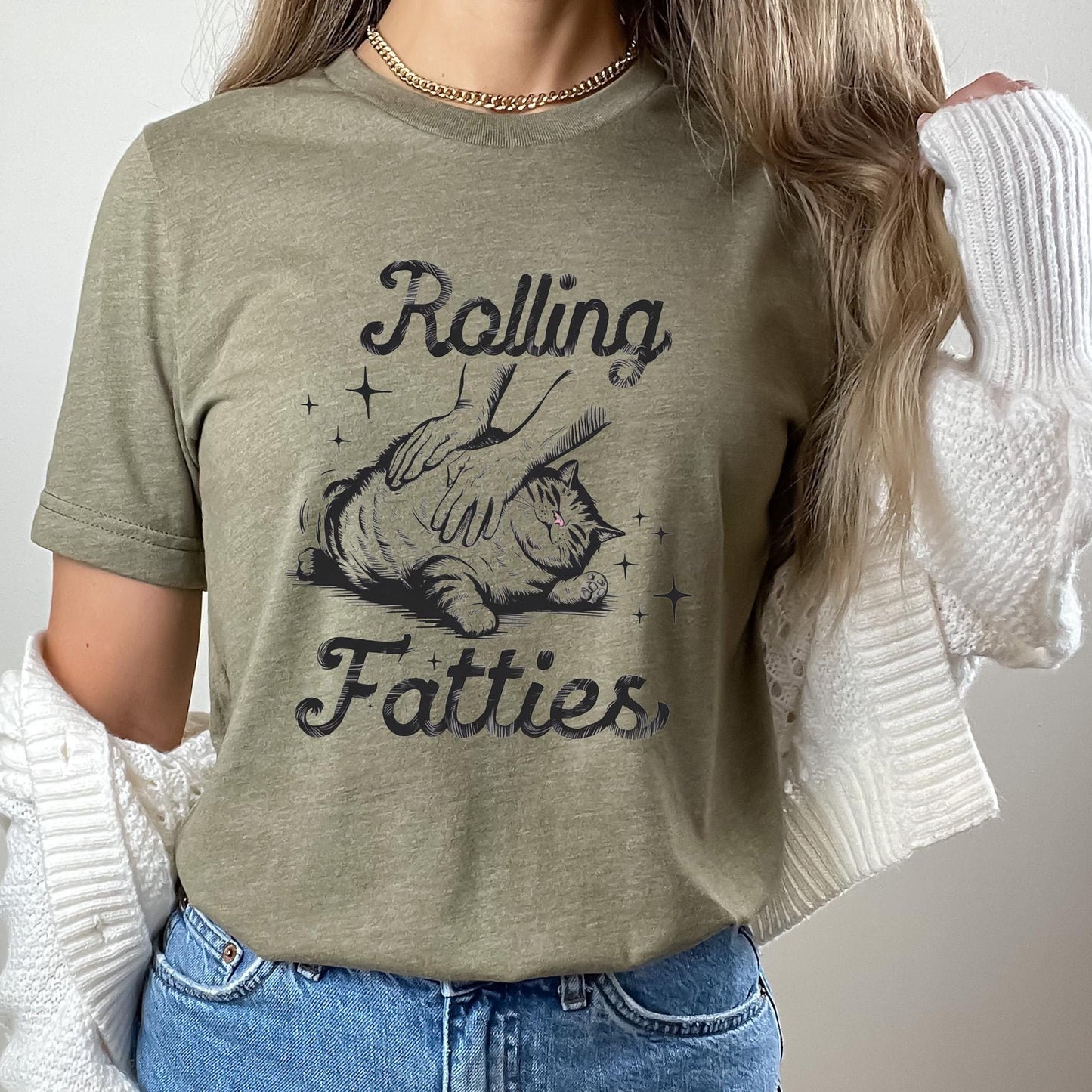 Rolling Fatties Slogan Tee