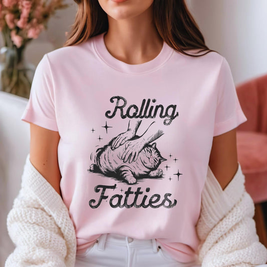 Rolling Fatties Slogan Tee