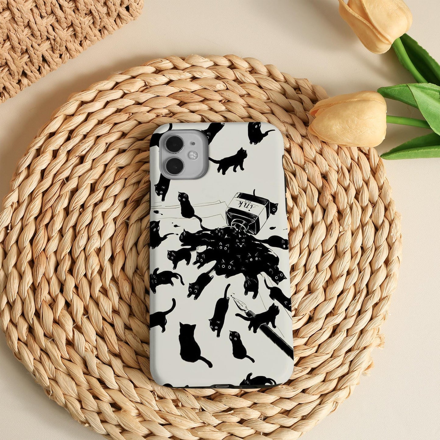 Cat Ink Phone Case