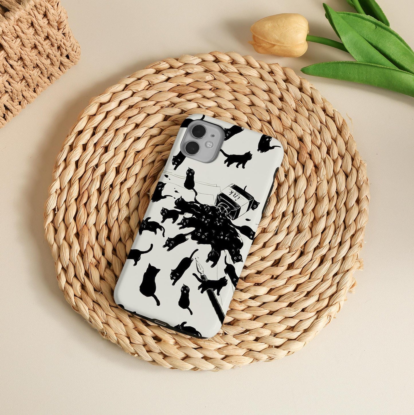 Cat Ink Phone Case